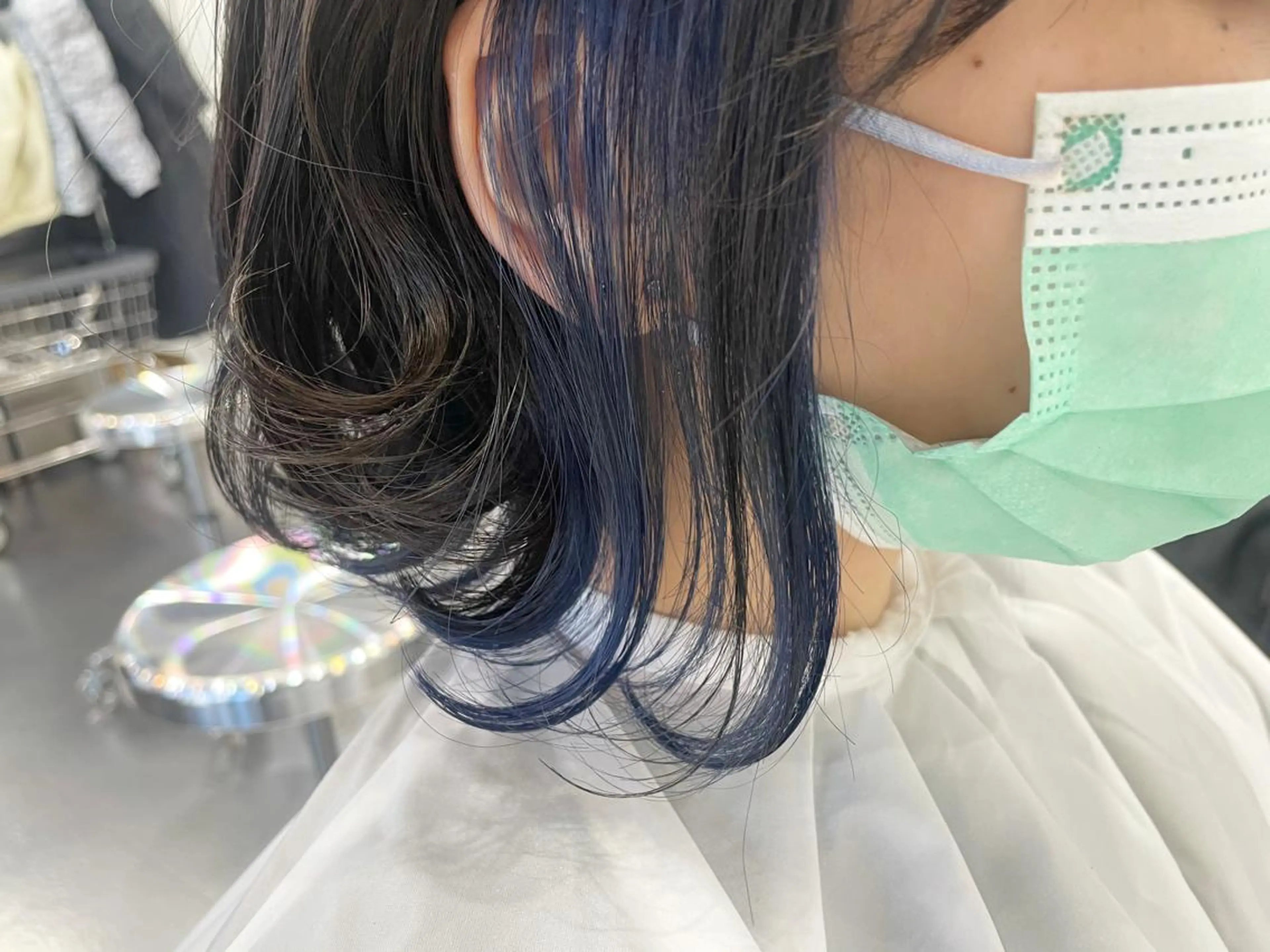 ショート カラー ヘアアレンジ インナーカラー ヘアカラー トリートメント CARAT堺東 Aujua認定サロンのヘアスタイル