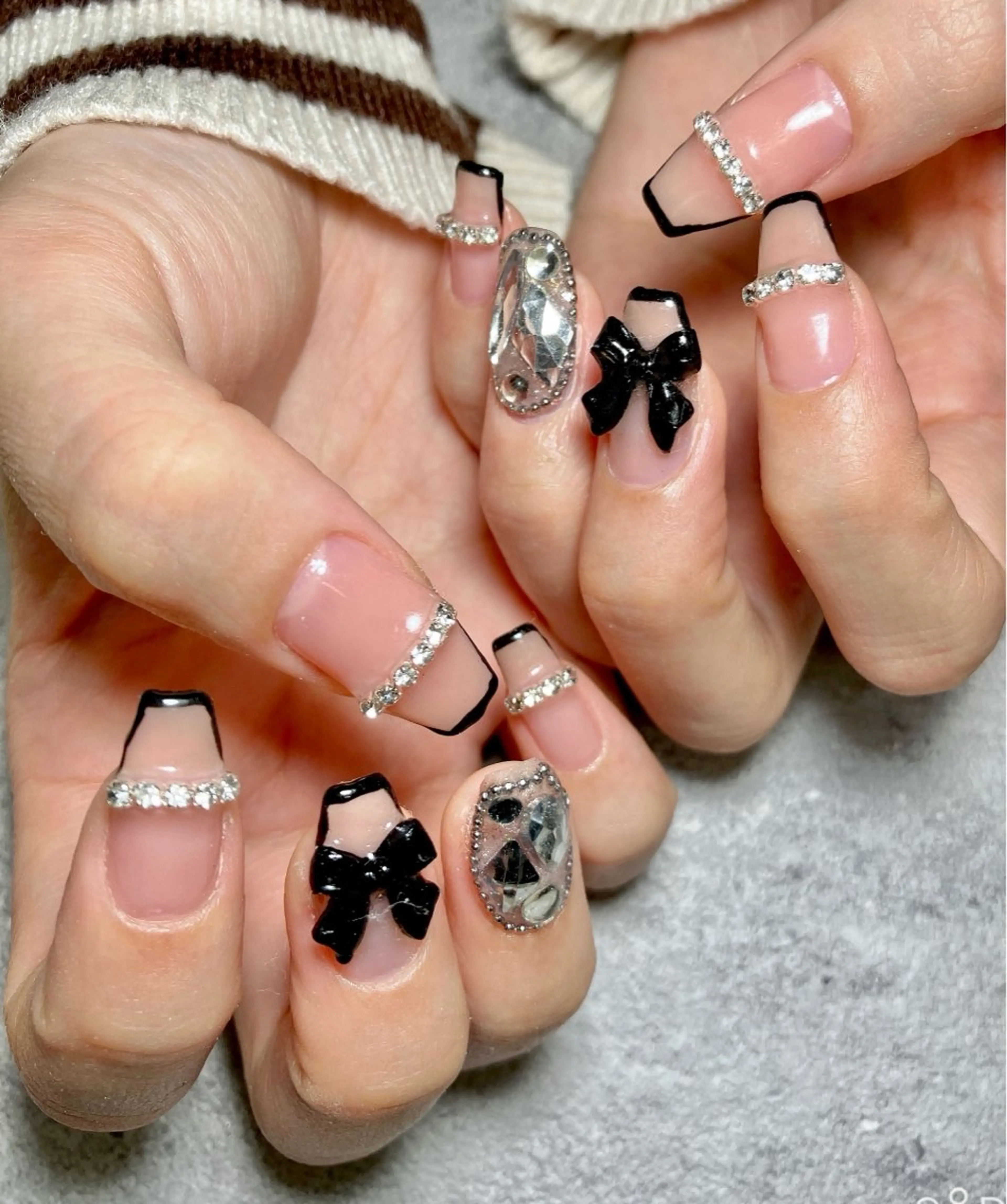ネイル アートネイル ジェルネイル 持ち込み パラジェル ハンドネイル Liennail 持込デザインやり放題のネイルデザイン