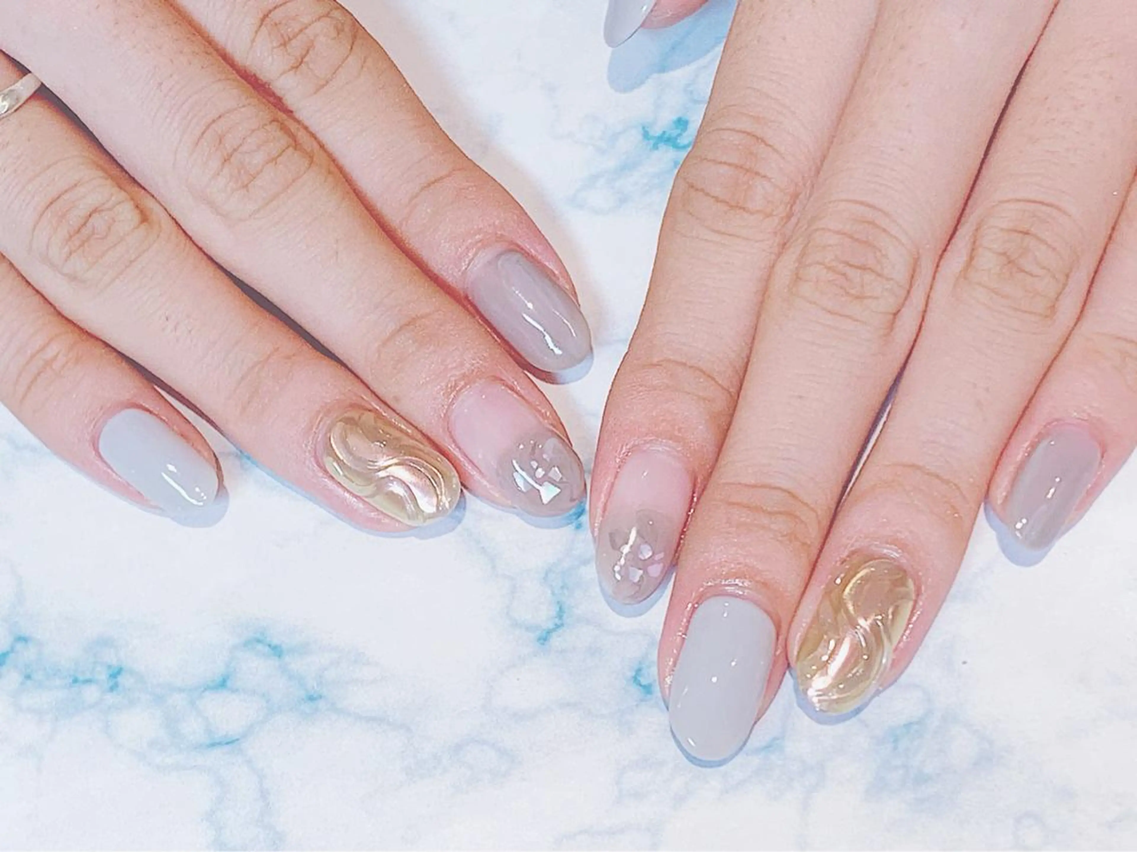 ネイル ハンドネイル LUKE所属・もとまつ さちこのネイルデザイン