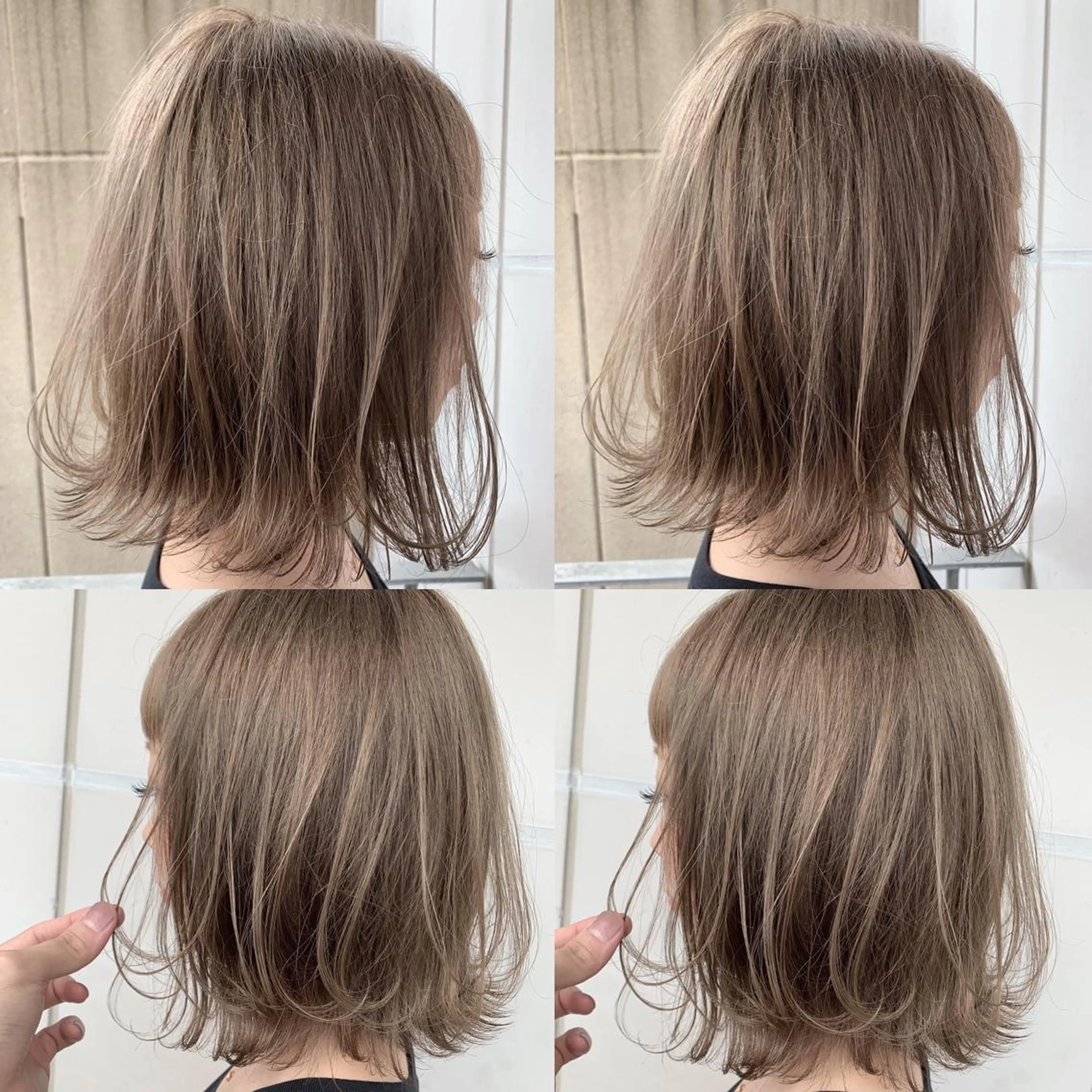 ショート カラー ヘアカラー トリートメント 髪質改善will hairdesignのヘアスタイル