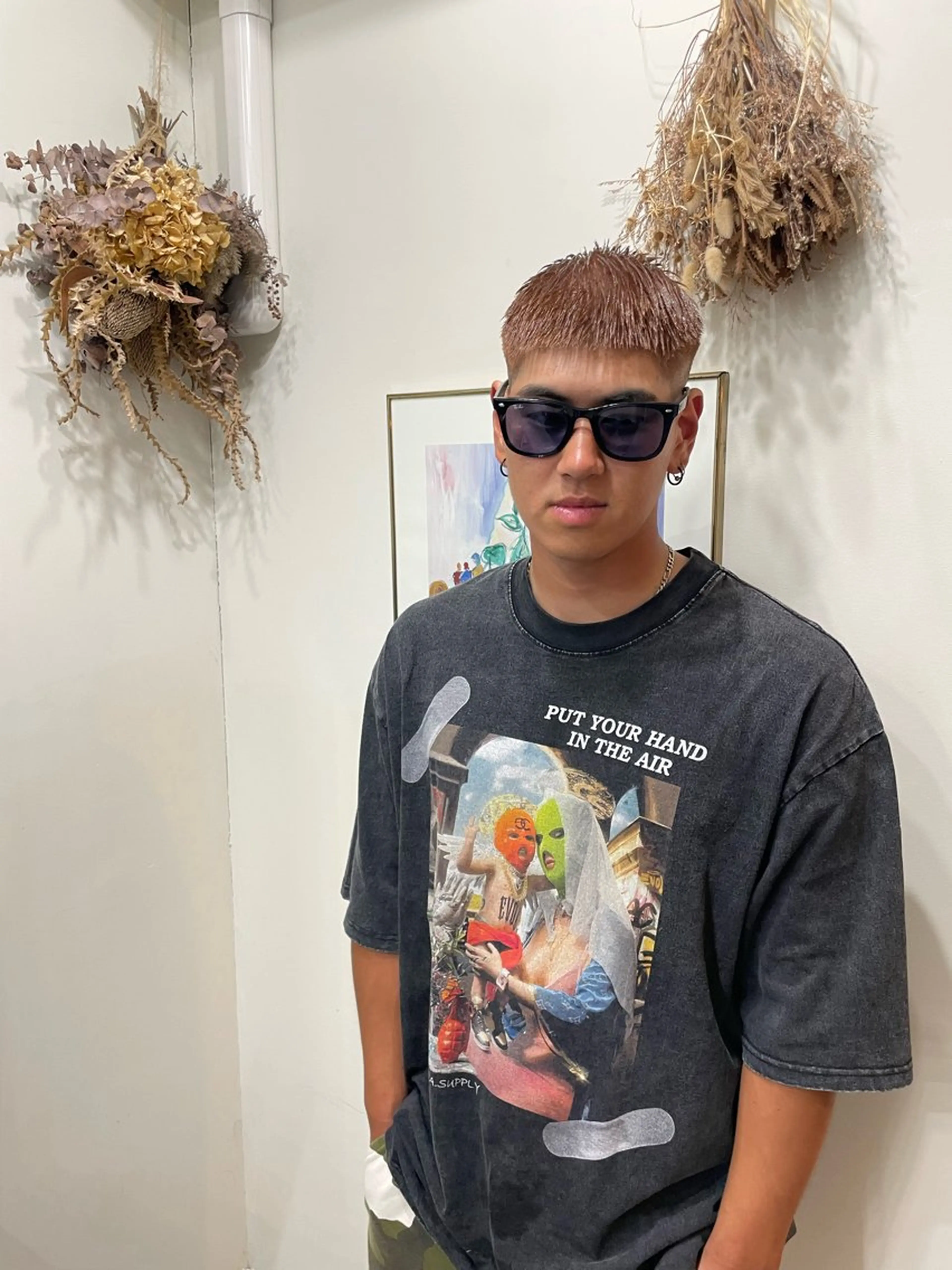 カラー メンズ 木村 拓美のヘアスタイル