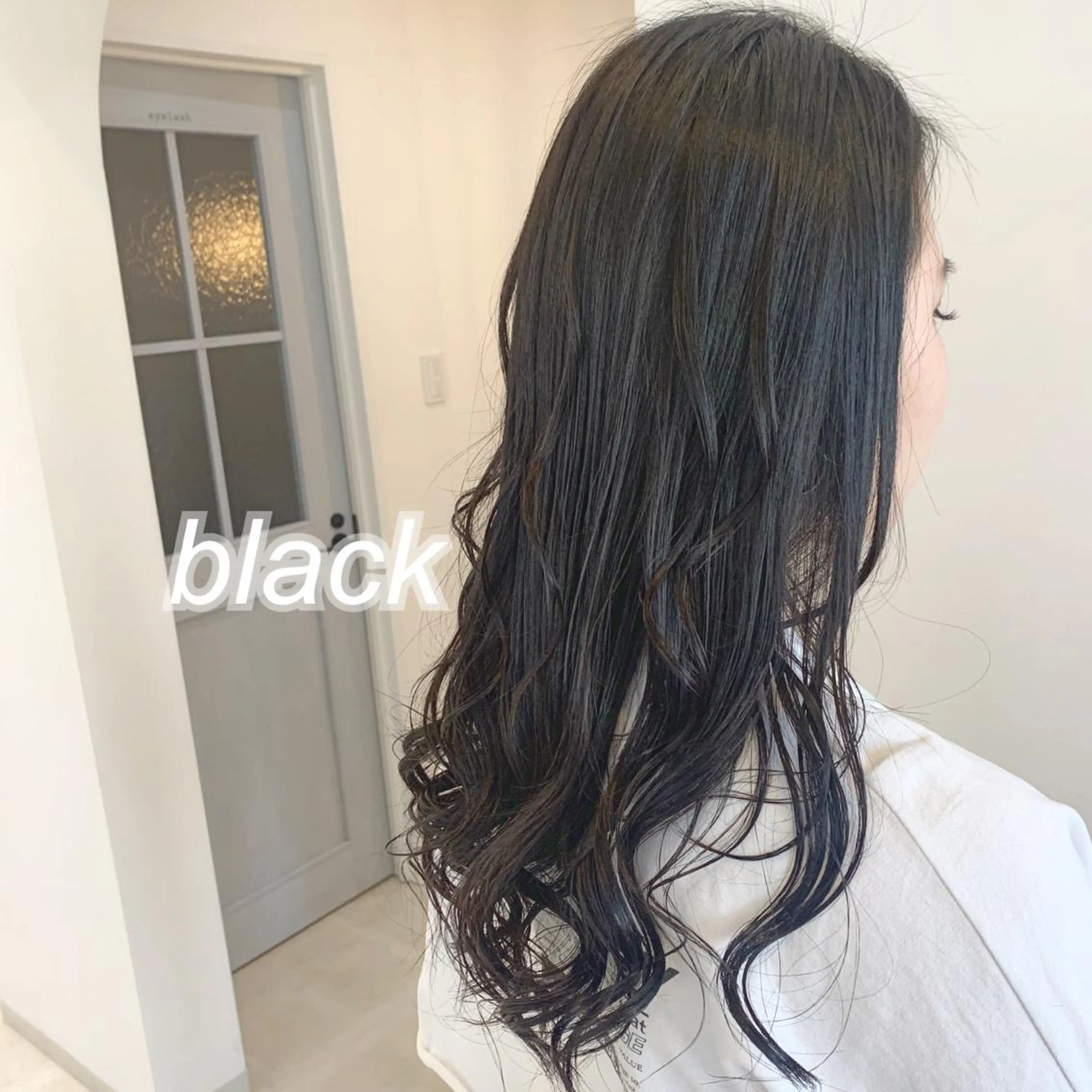 ロング カラー cher. 新井瑞希のヘアスタイル