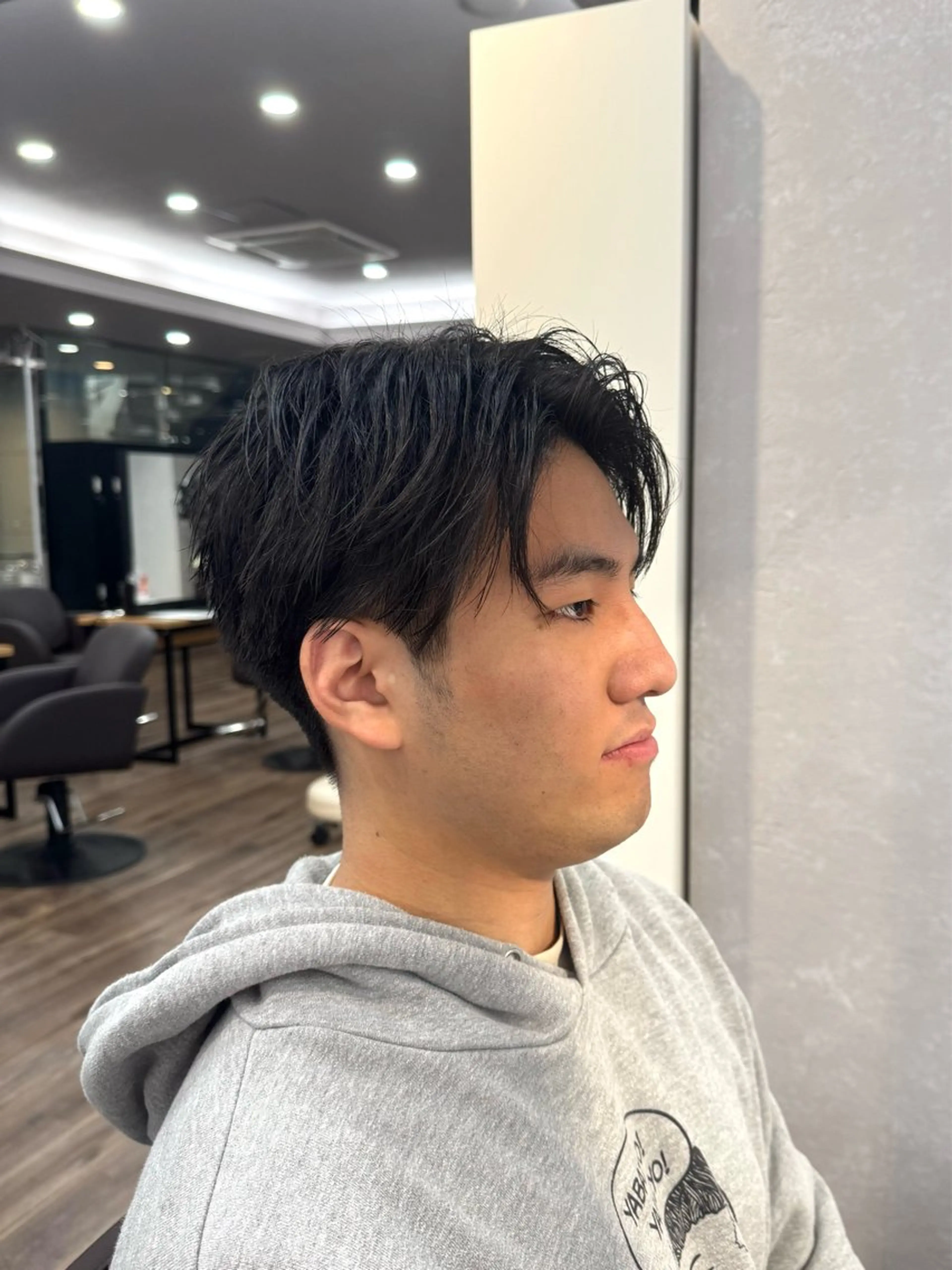 メンズ センターパート Kahuli hair Ulu 千葉店【カーフリヘア ウル】所属・YOSHITO /千葉駅【Ulu】のヘアスタイル