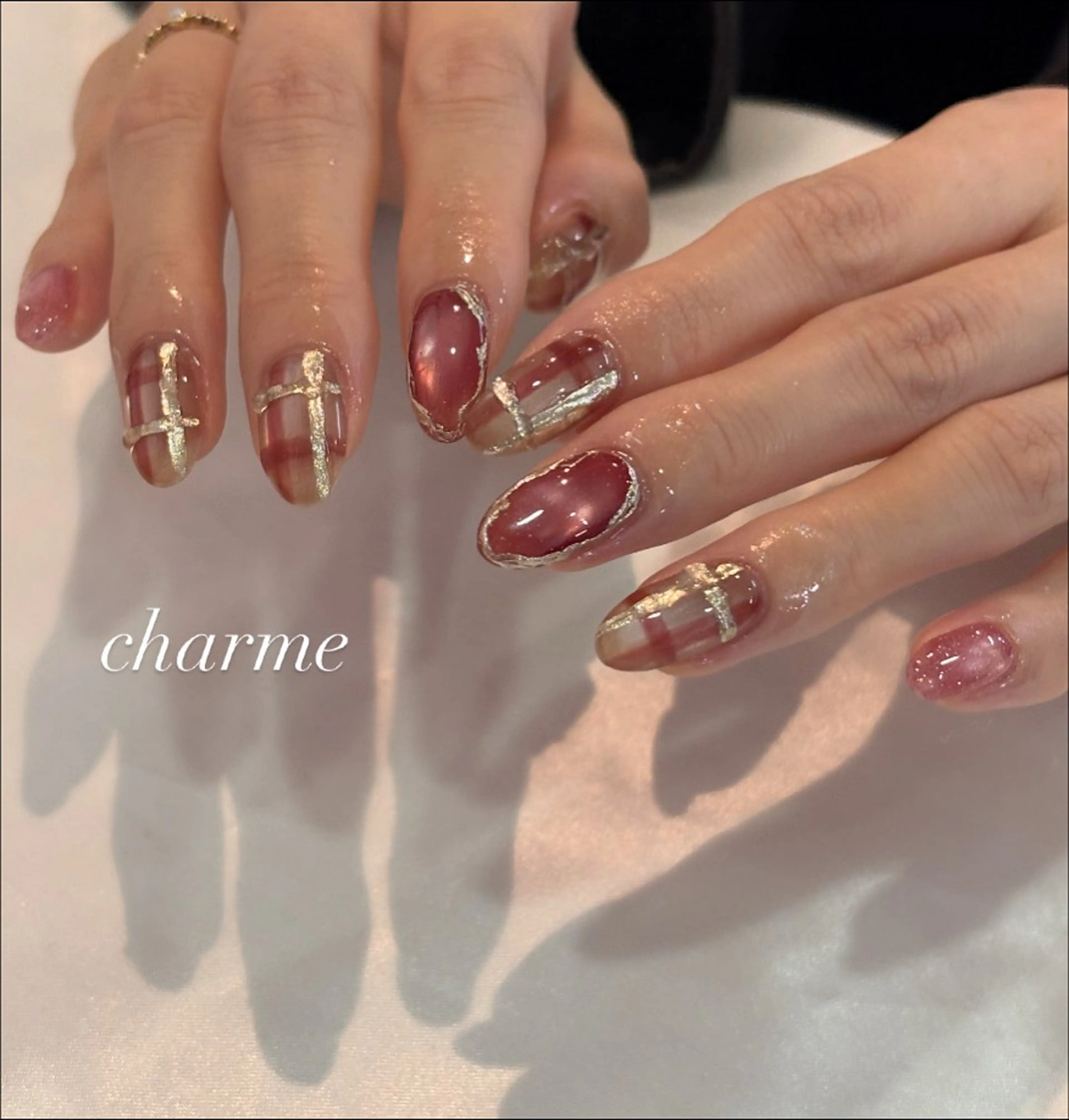 ネイル ハンドネイル charme nailのネイルデザイン