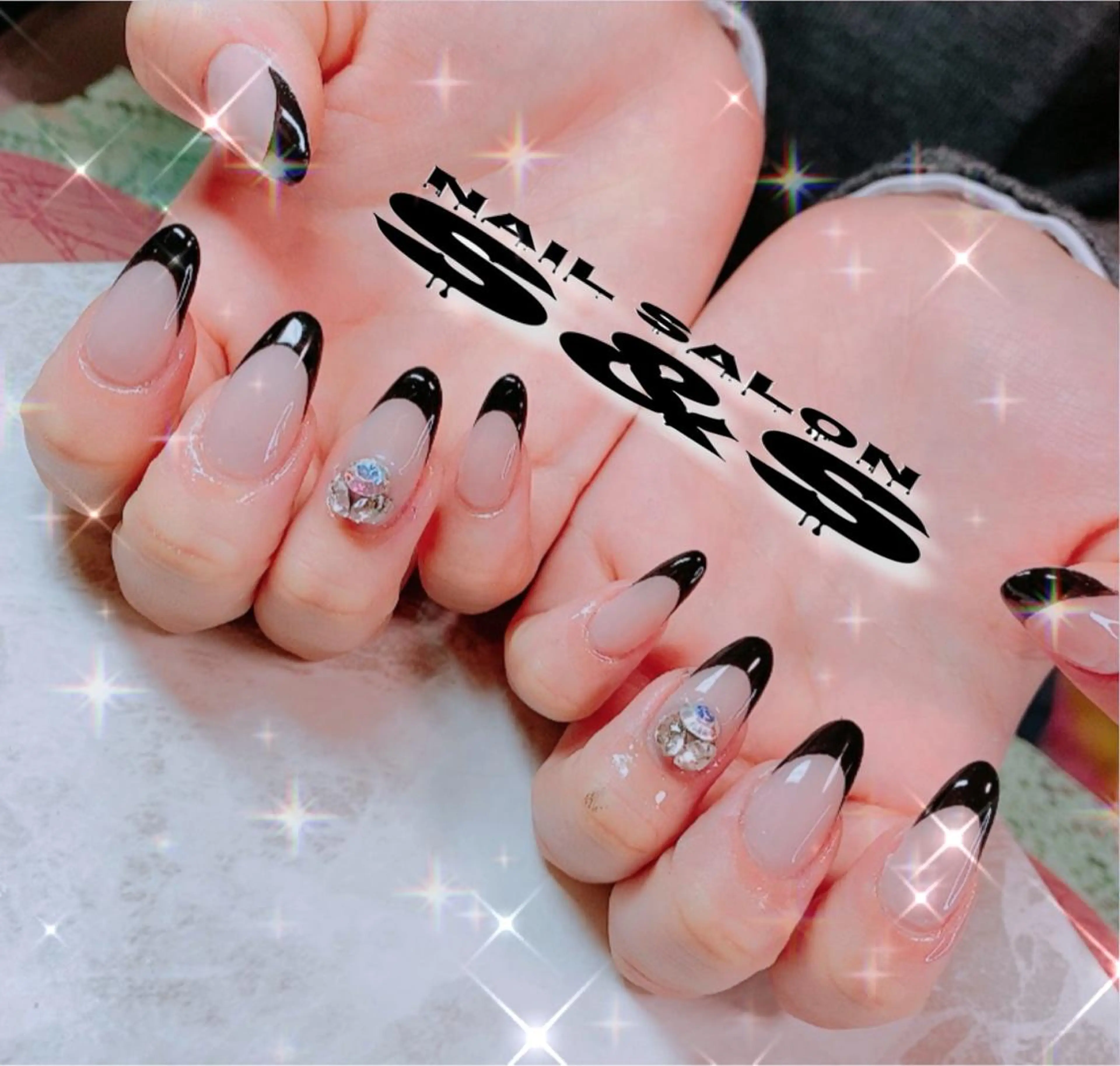 ネイル 長さ出し フレンチネイル メンズネイル 持ち込み スカルプネイル S&S 村田小百合のネイルデザイン