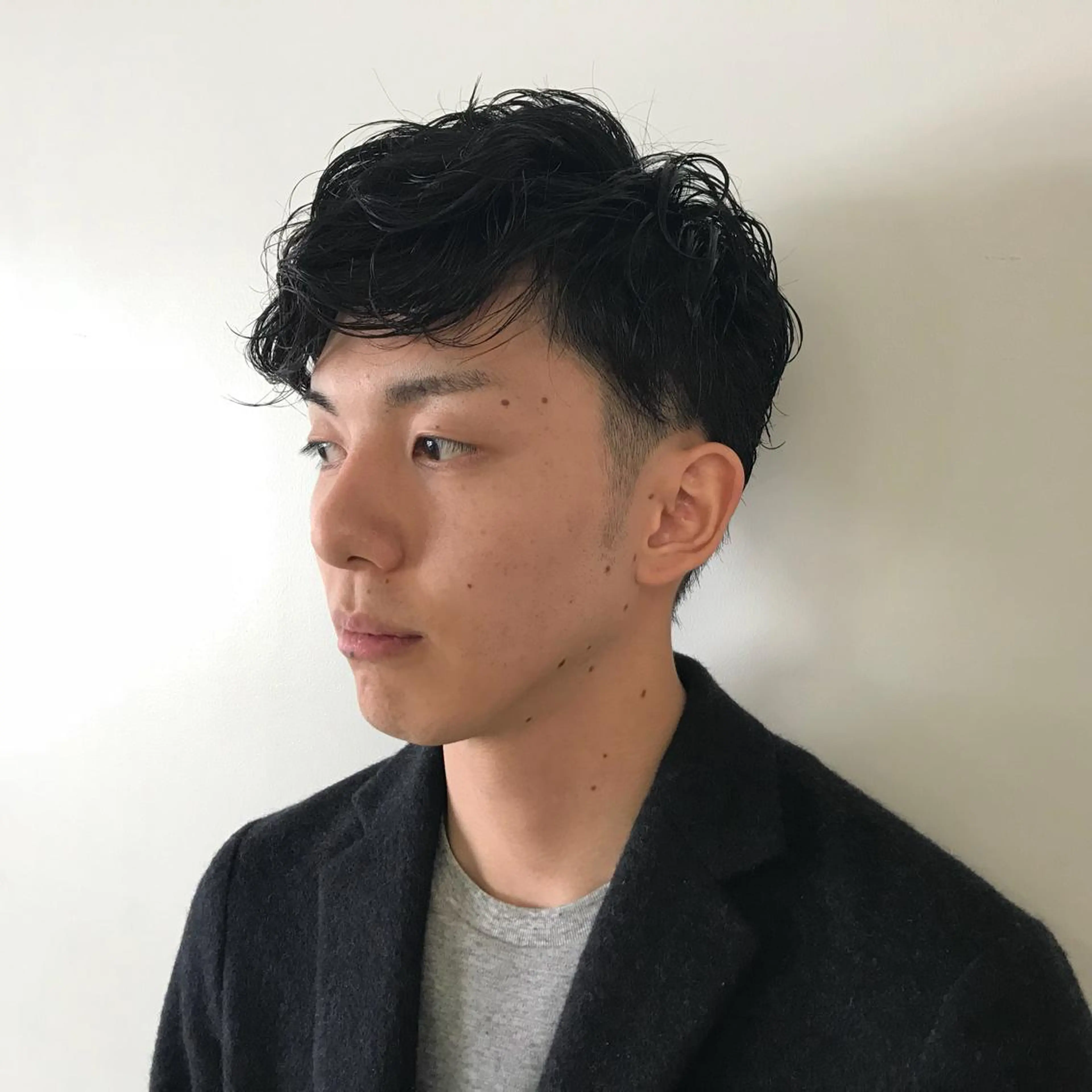 ショート パーマ メンズ メンズパーマ ボブ/大人ヘア k-two濱田のヘアスタイル