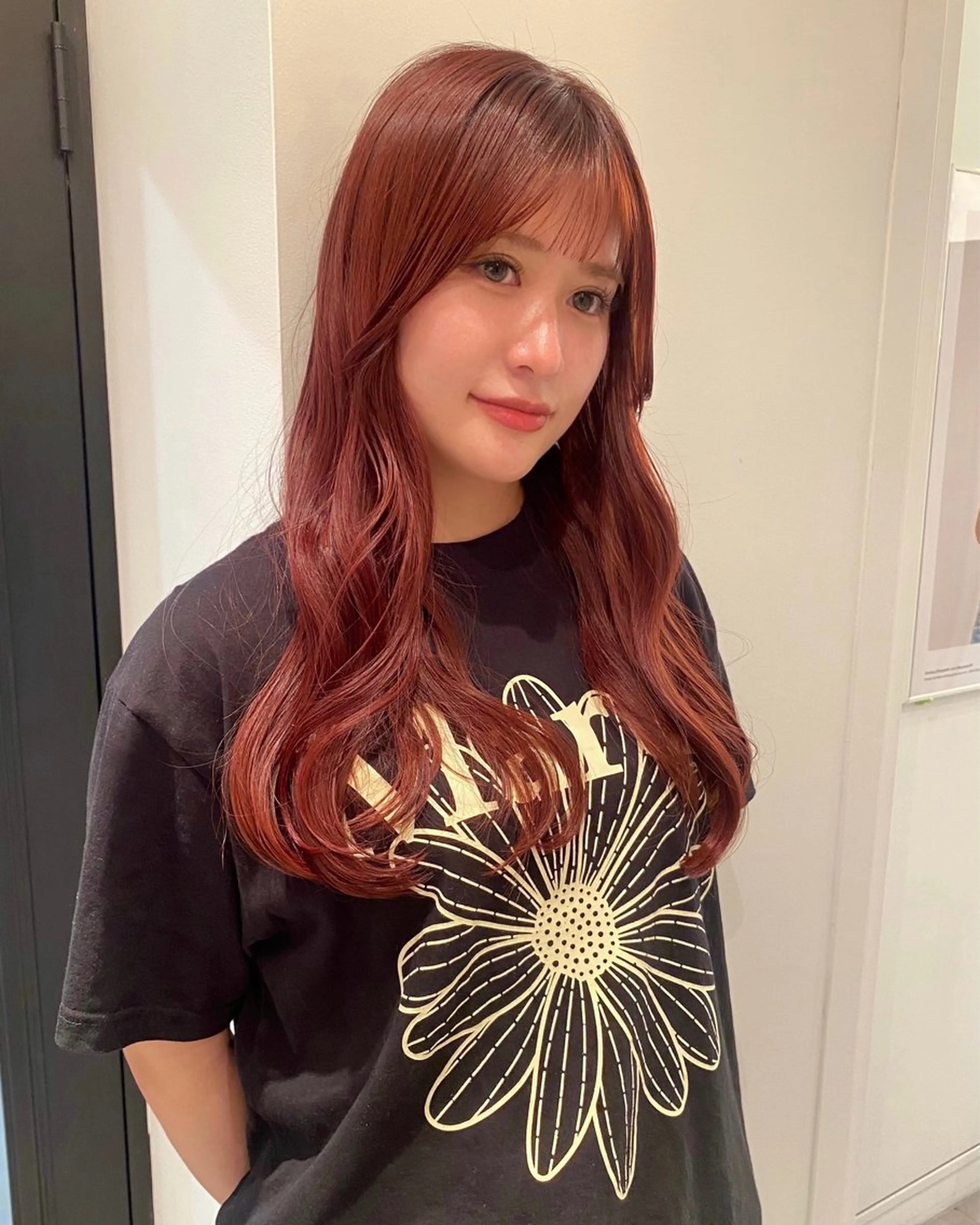 ロング カラー カット ヘアカラー riria/ボブ /ブラウンカラー🎀のヘアスタイル