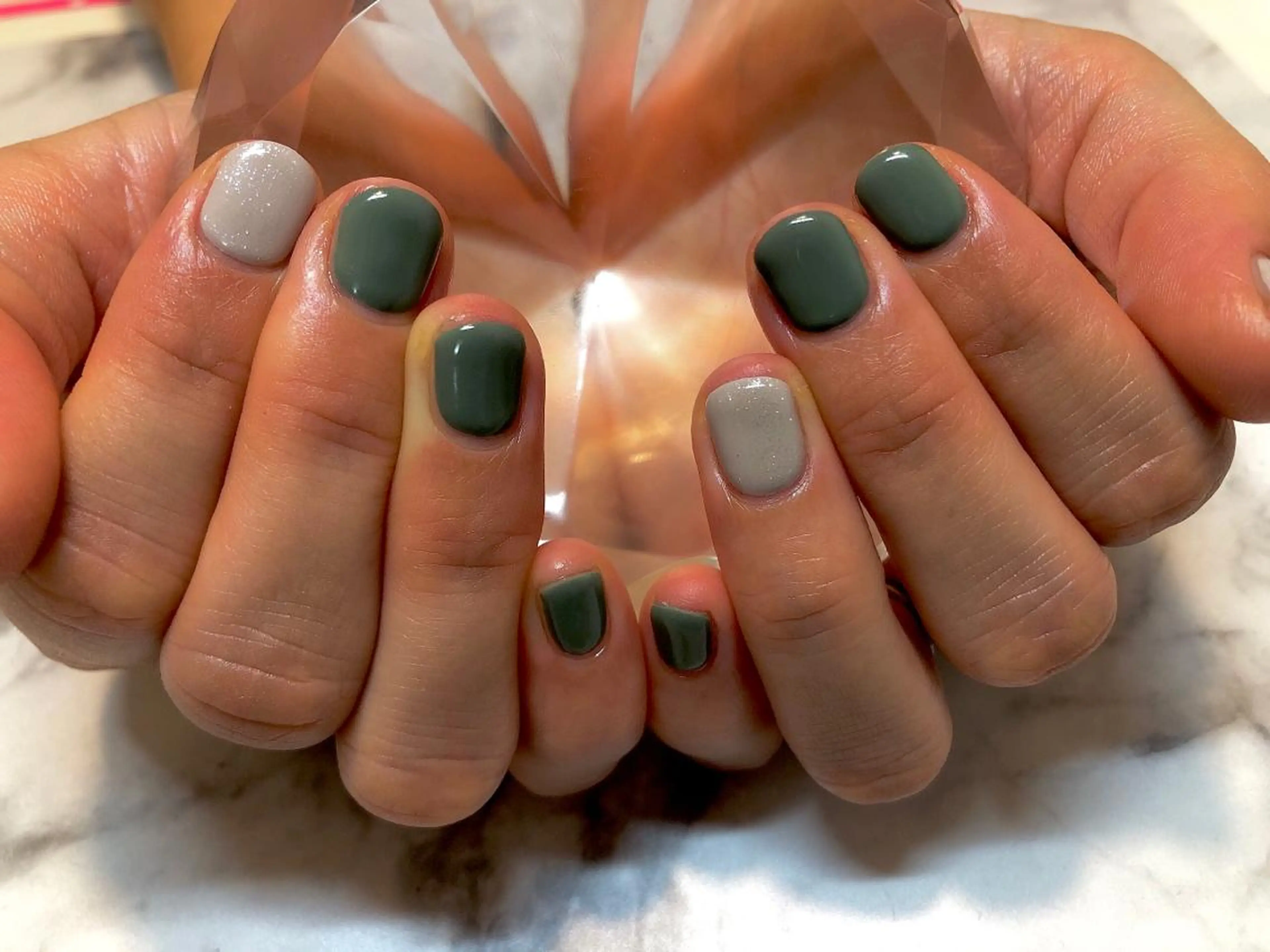 ショート ネイル Home salon Rのネイルデザイン