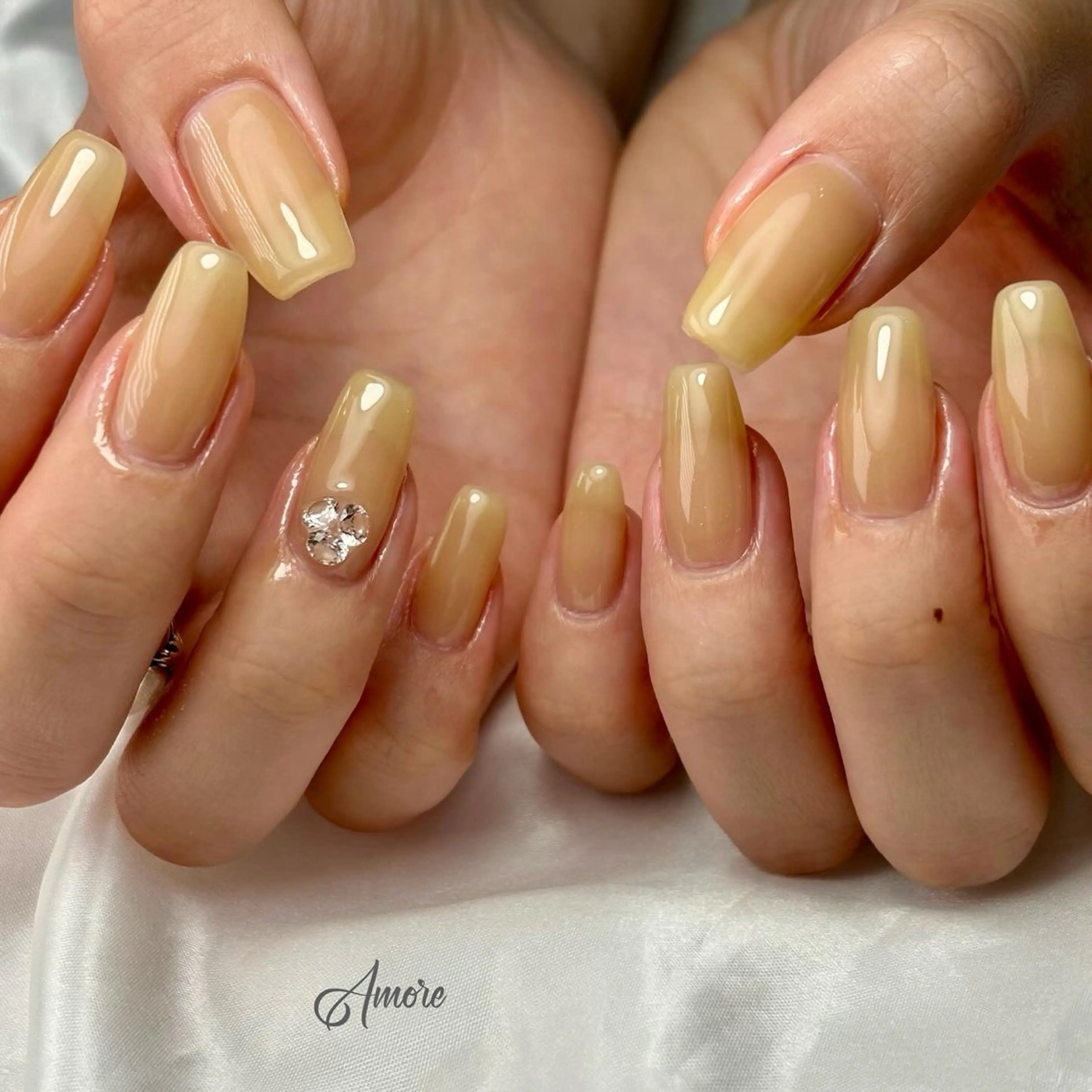 ネイル ジェルネイル キラキラネイル 韓国ネイル マグネットネイル パラジェル You kyehwaのネイルデザイン