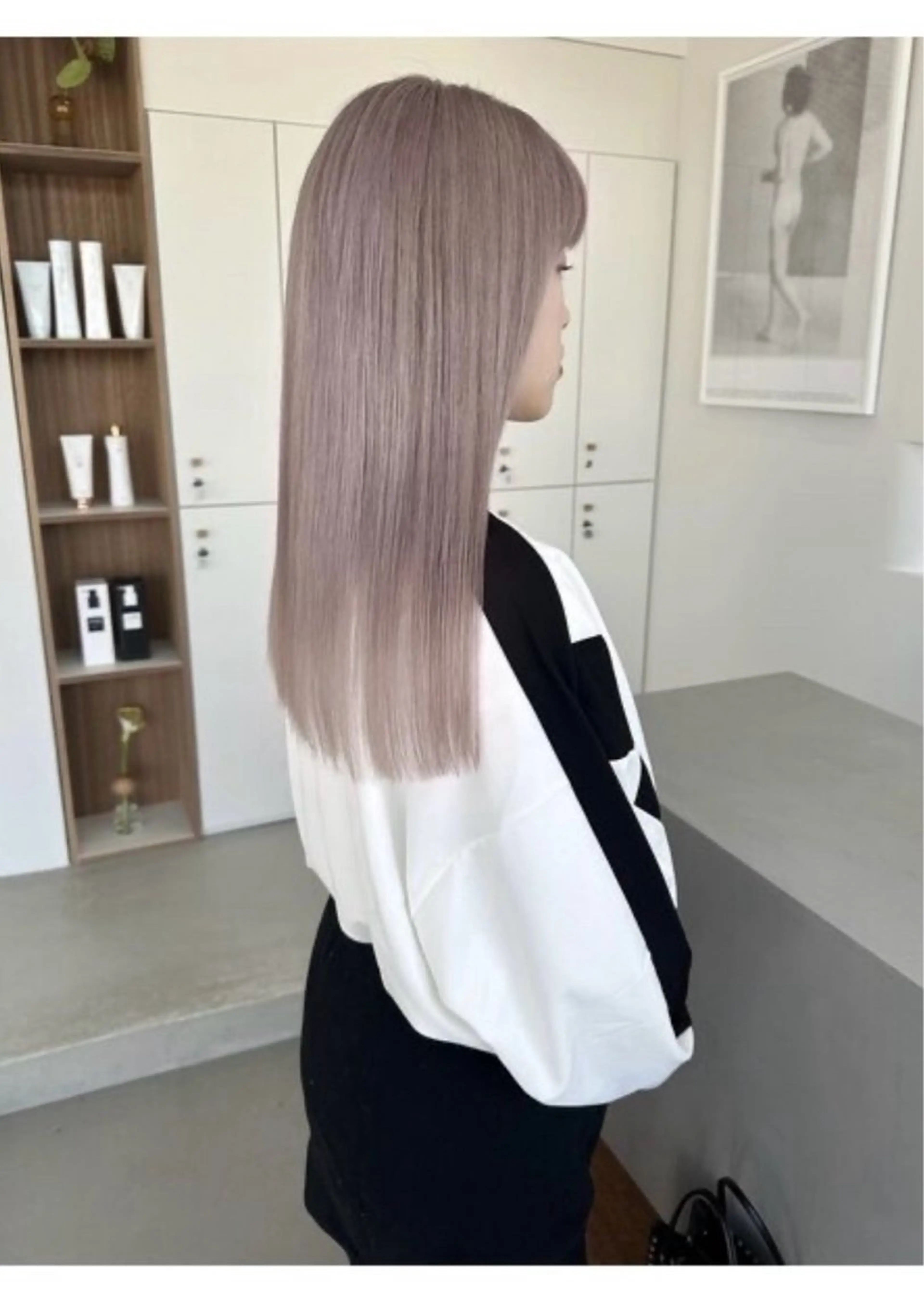 カラー 透明感/ハイトーン /デザインカラー大輝のヘアスタイル