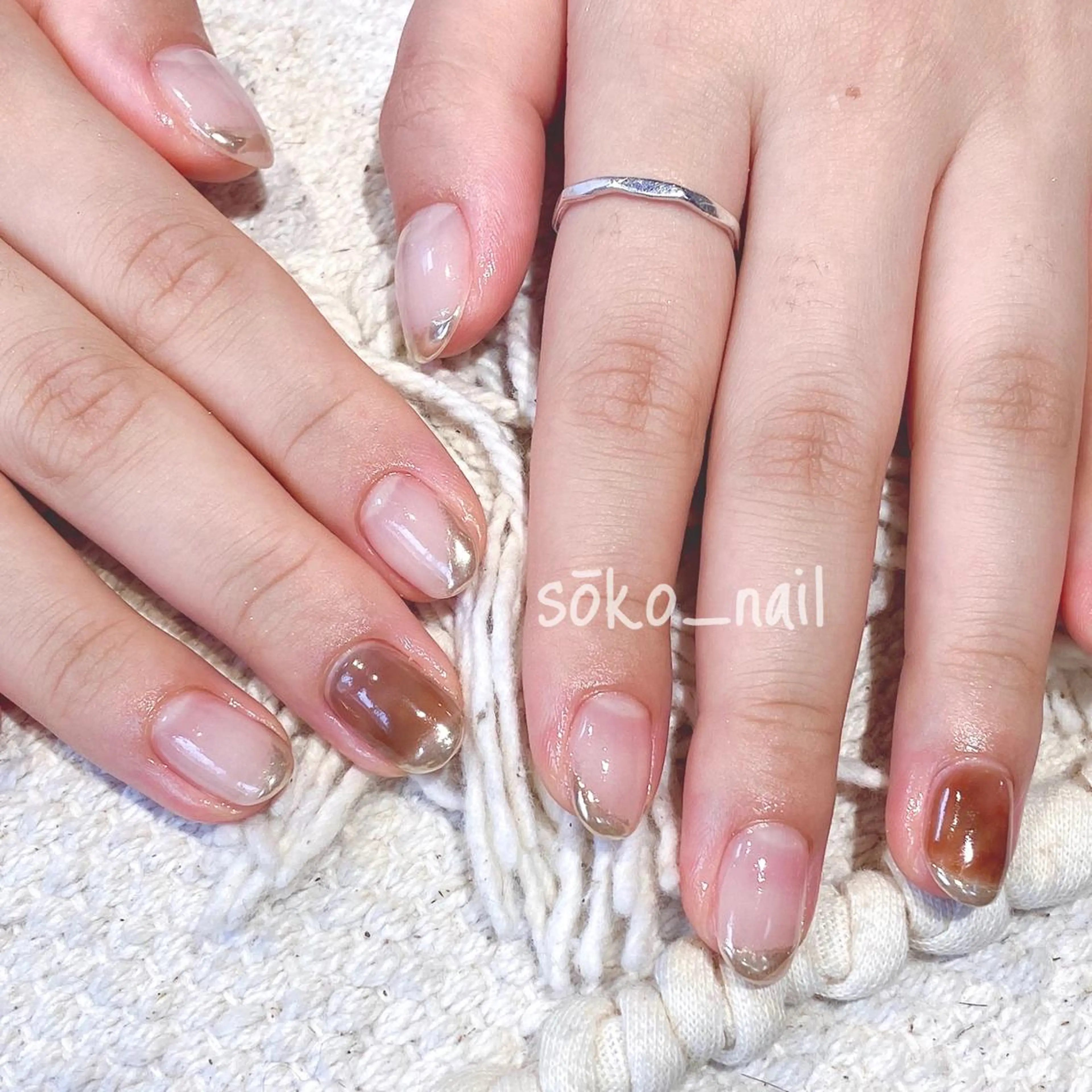 ネイル ハンドネイル sōko Hair&Nail Salon所属・megu  / sōko nailのネイルデザイン