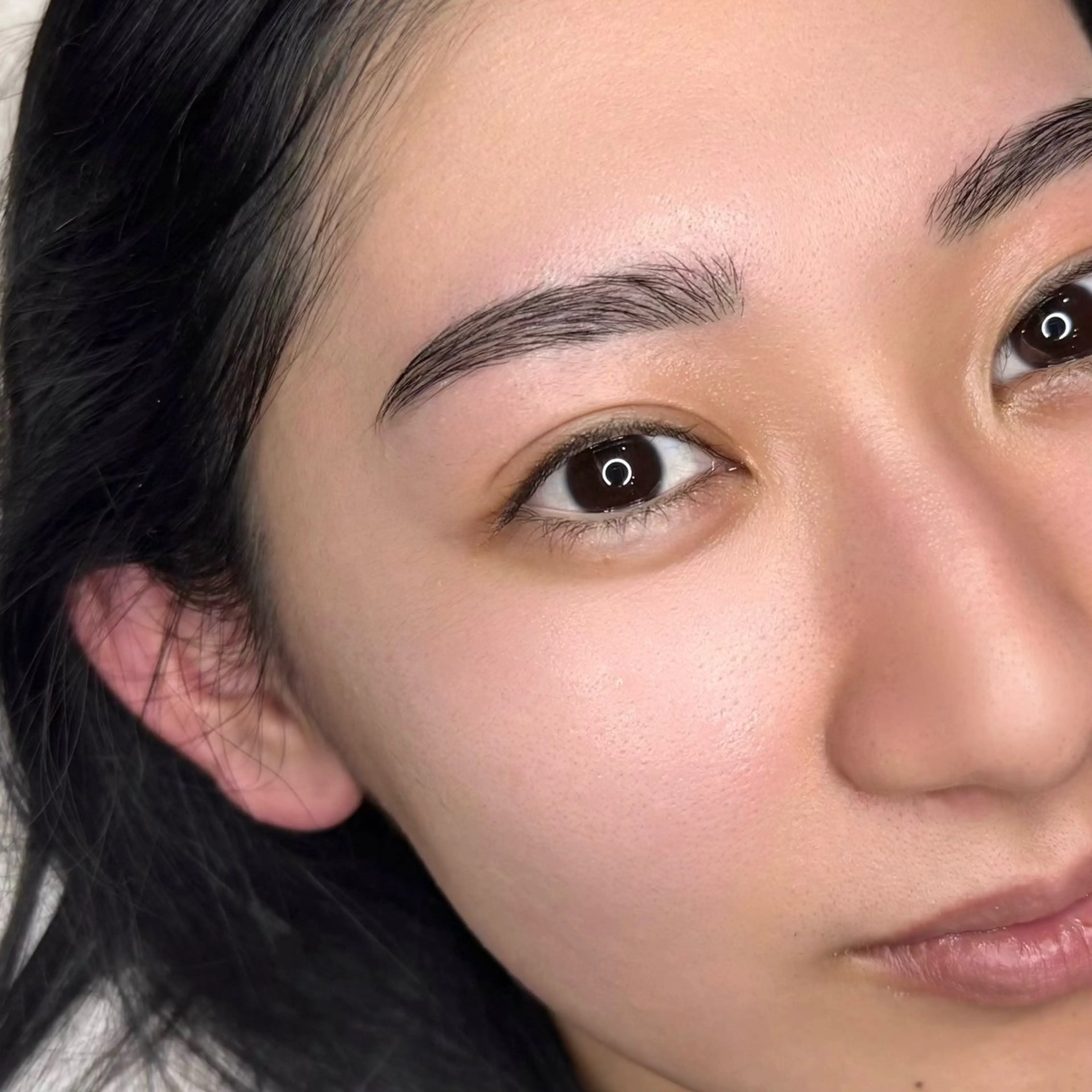 【minimo限定クーポン】HBL+フェイスワックス🩵高級パック、眉メイク付の写真