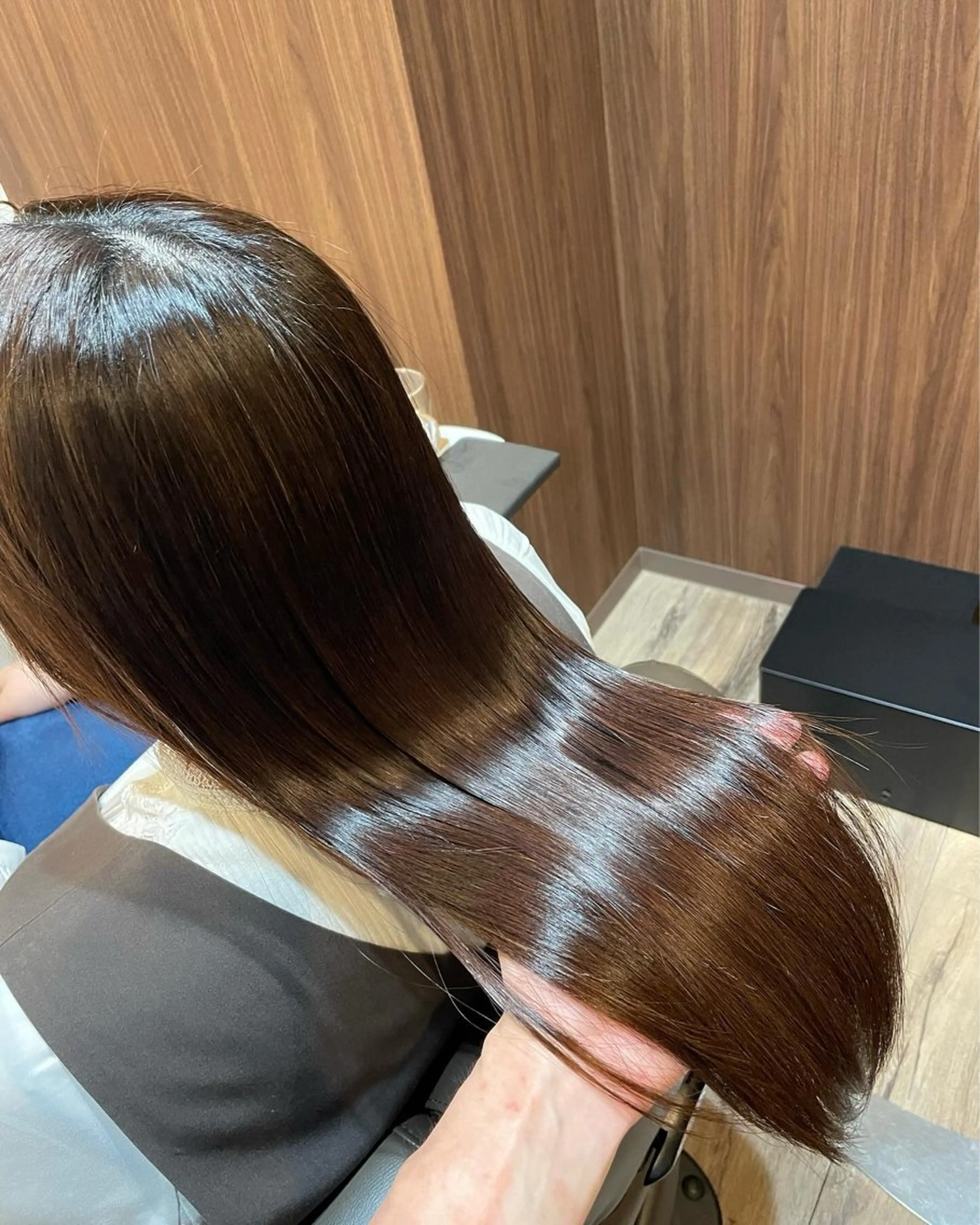 ロング カット 縮毛矯正 浅川恵太/縮毛矯正 /ブリーチ縮毛矯正のヘアスタイル