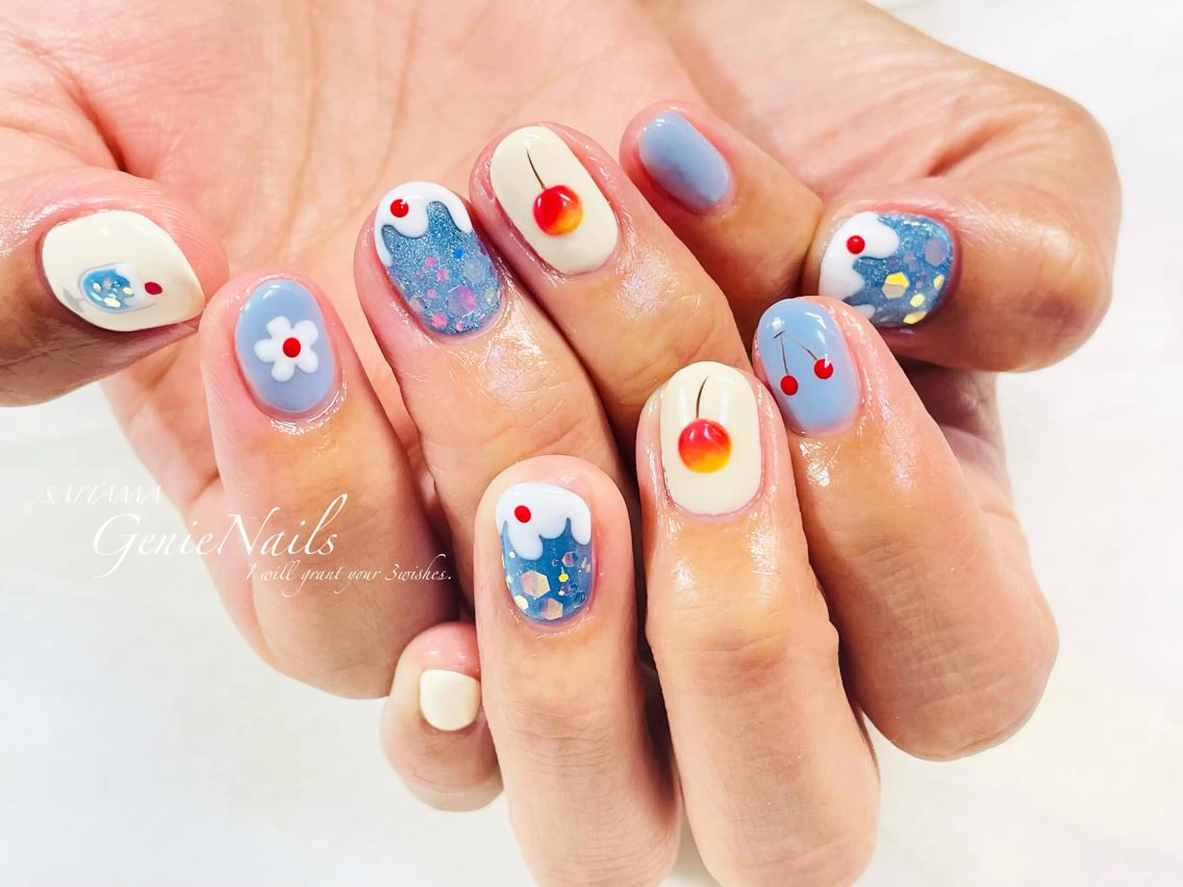 メンズ ネイル アートネイル フットネイル メンズネイル 持ち込み 冬ネイル ハンドネイル Genie Nailsのネイルデザイン