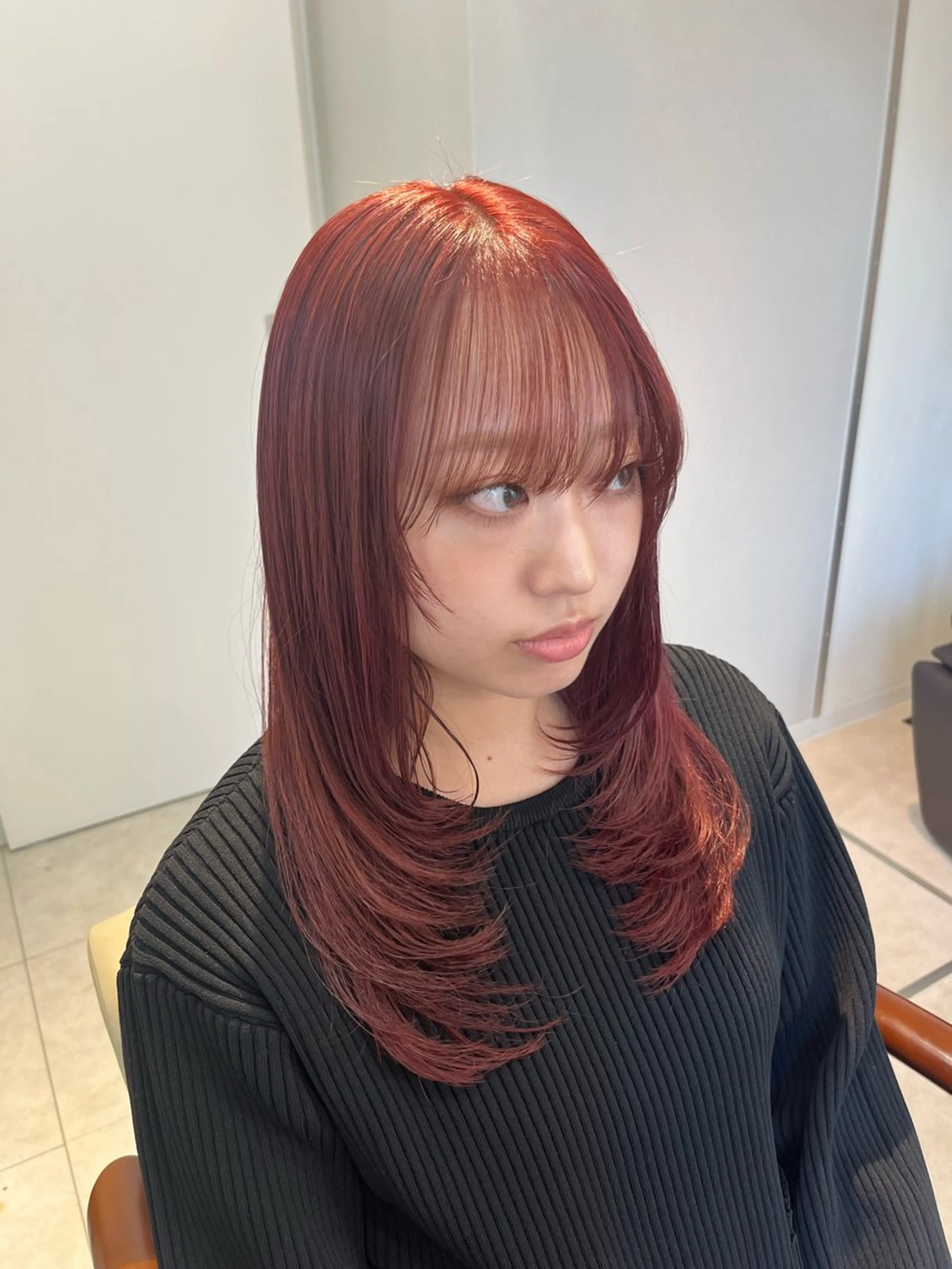 ミディアム カラー 🌿earth亀有店 【緑髪のノブ】🌿のヘアスタイル