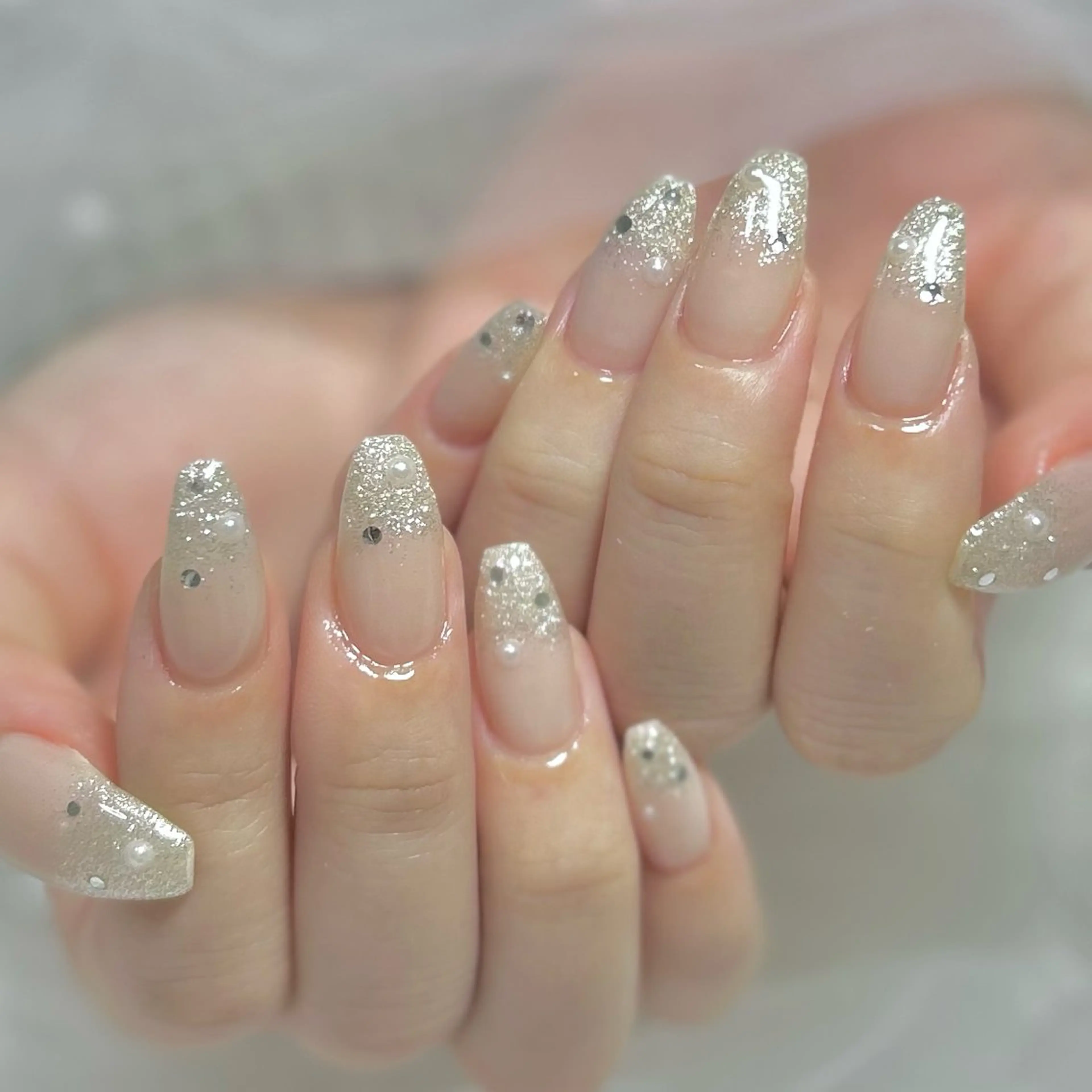 ネイル ハンドネイル ぷりゅねる Nanamiのネイルデザイン