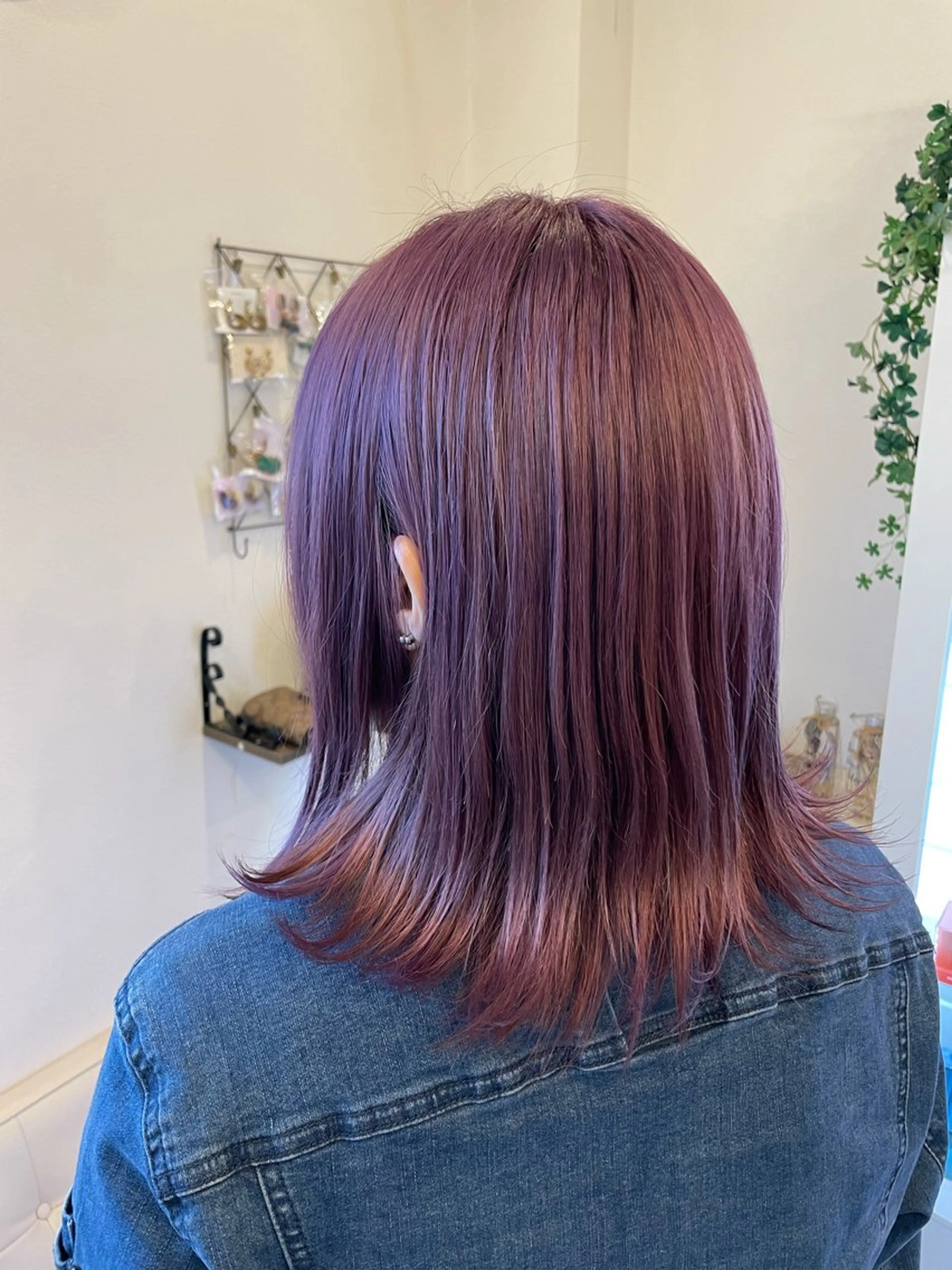 セミロング カラー Avis Hair Works所属・野田 歩のヘアスタイル