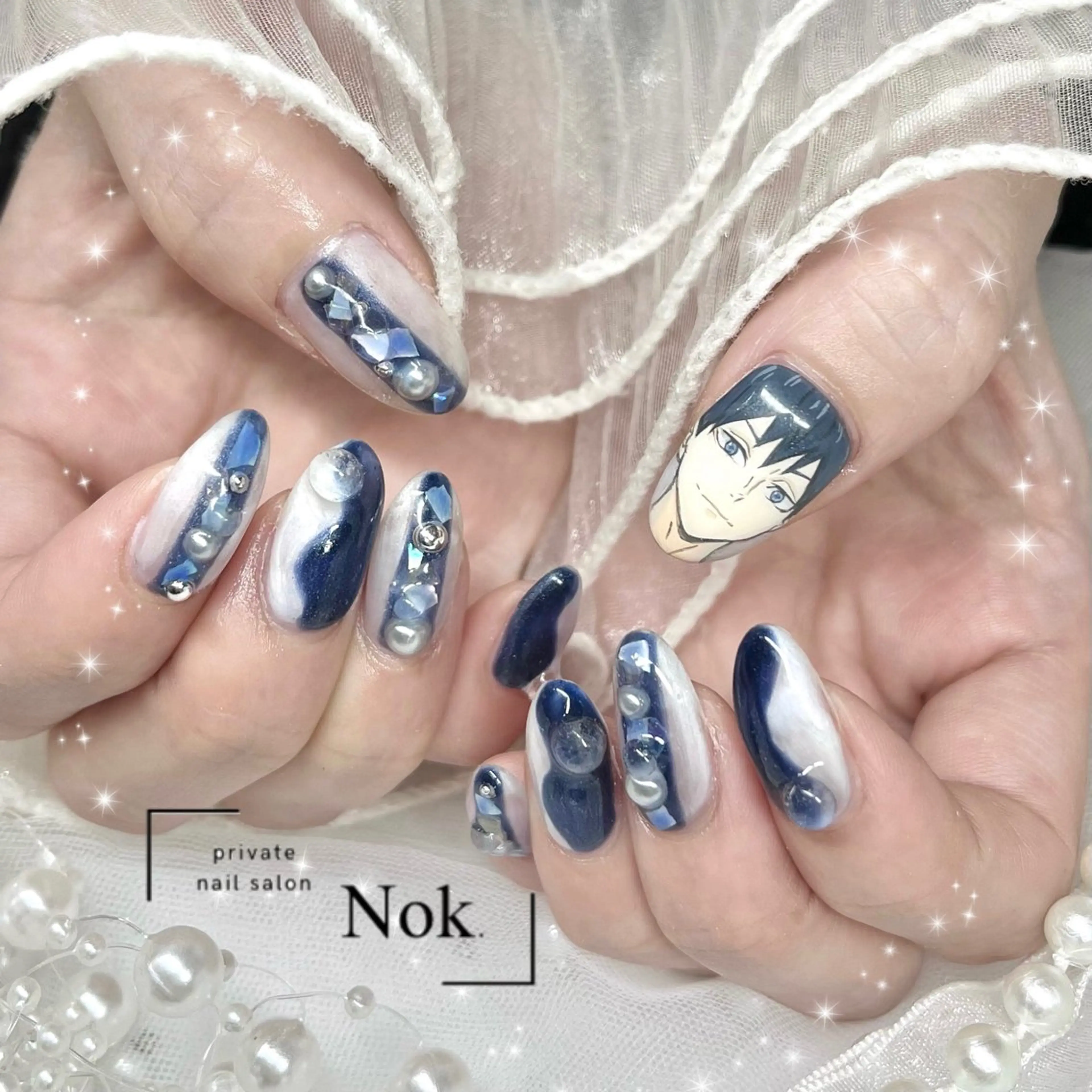 ネイル ハンドネイル 池袋痛ネイル Nok. 渡辺のネイルデザイン