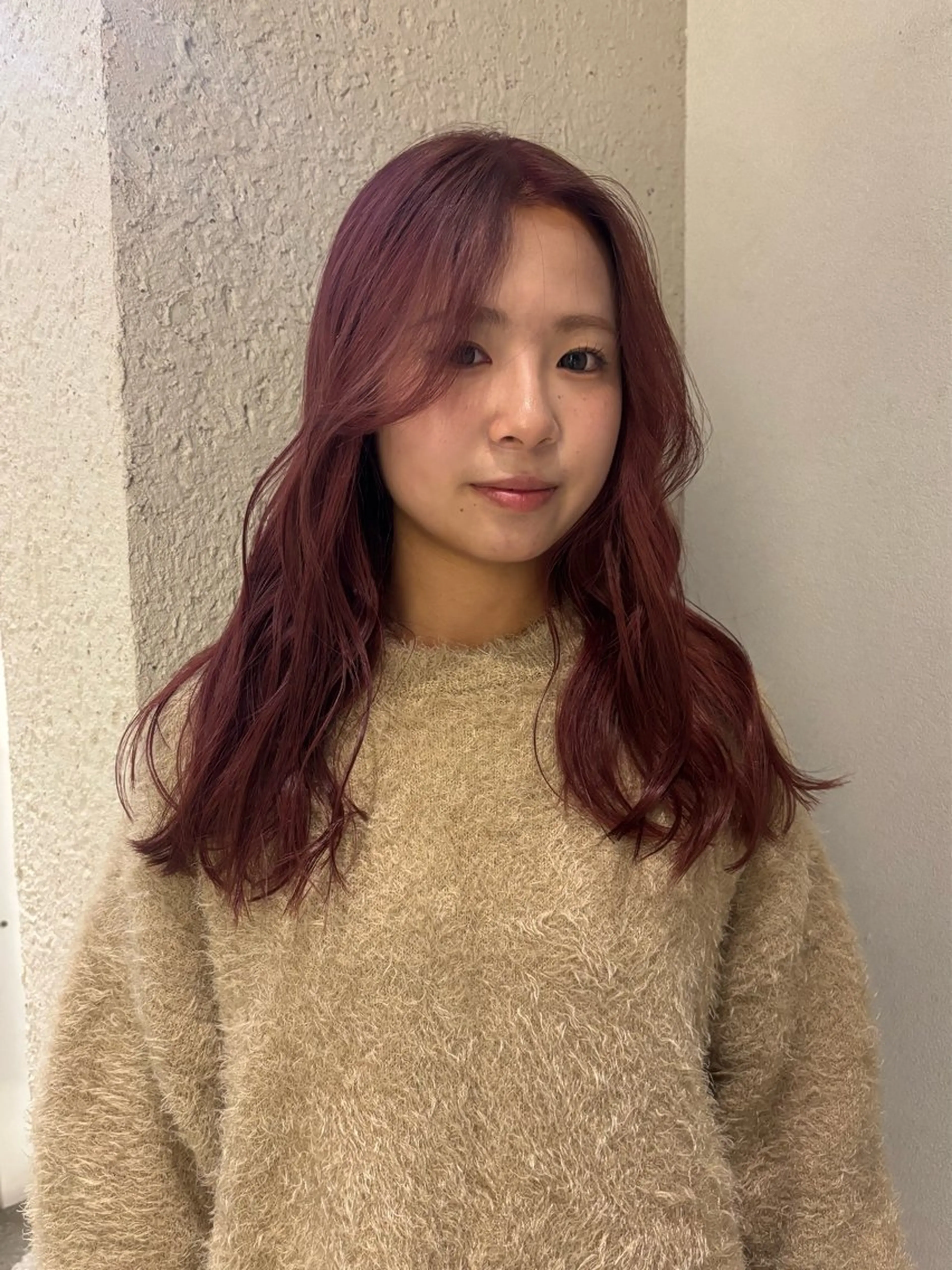 ロング カラー ヘアカラー トリートメント ヘッドスパ ヘアセット レイヤー/お洒落 🎵ハイトーン/りりのヘアスタイル