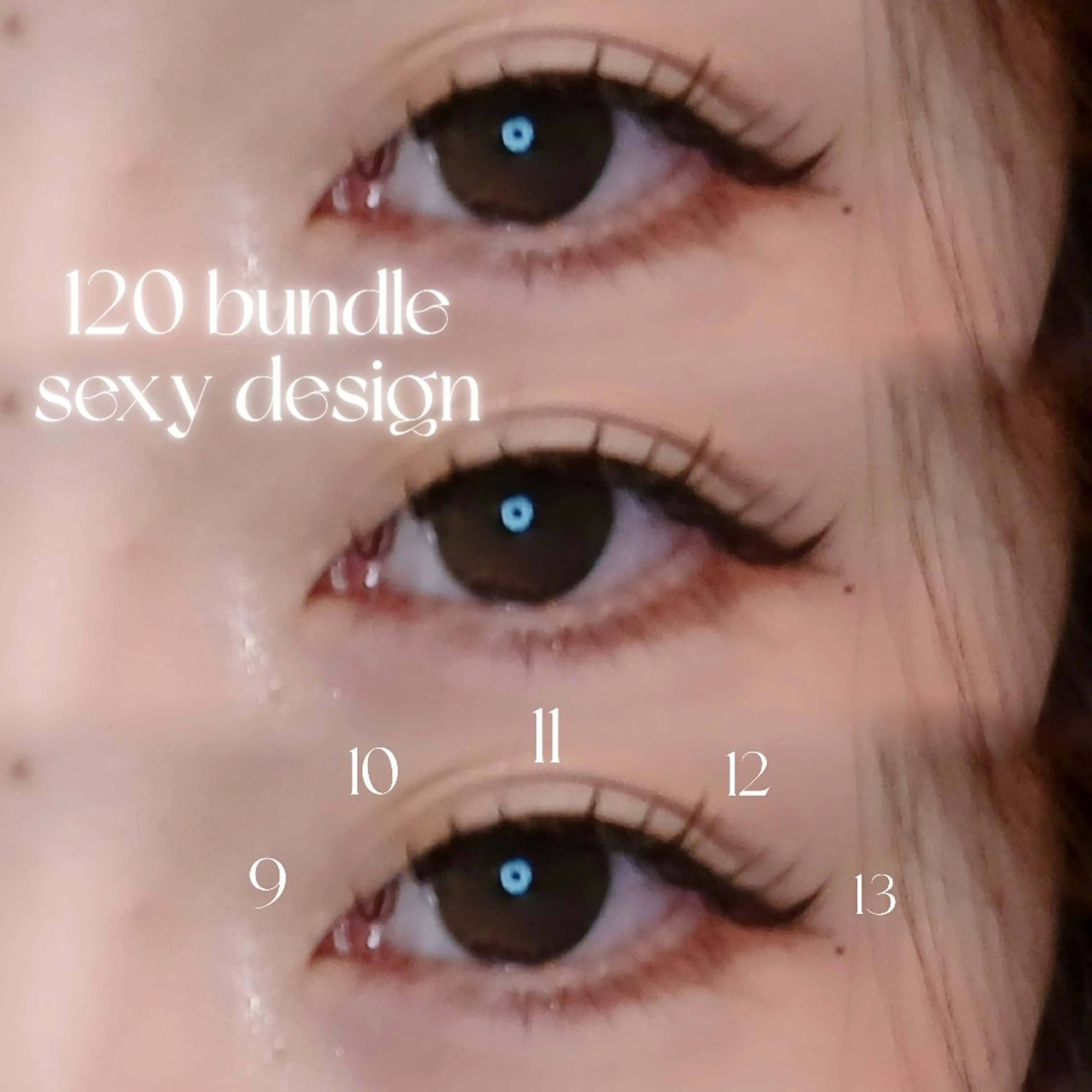 マツエク・マツパ AIRA 🤍のマツエク・マツパデザイン