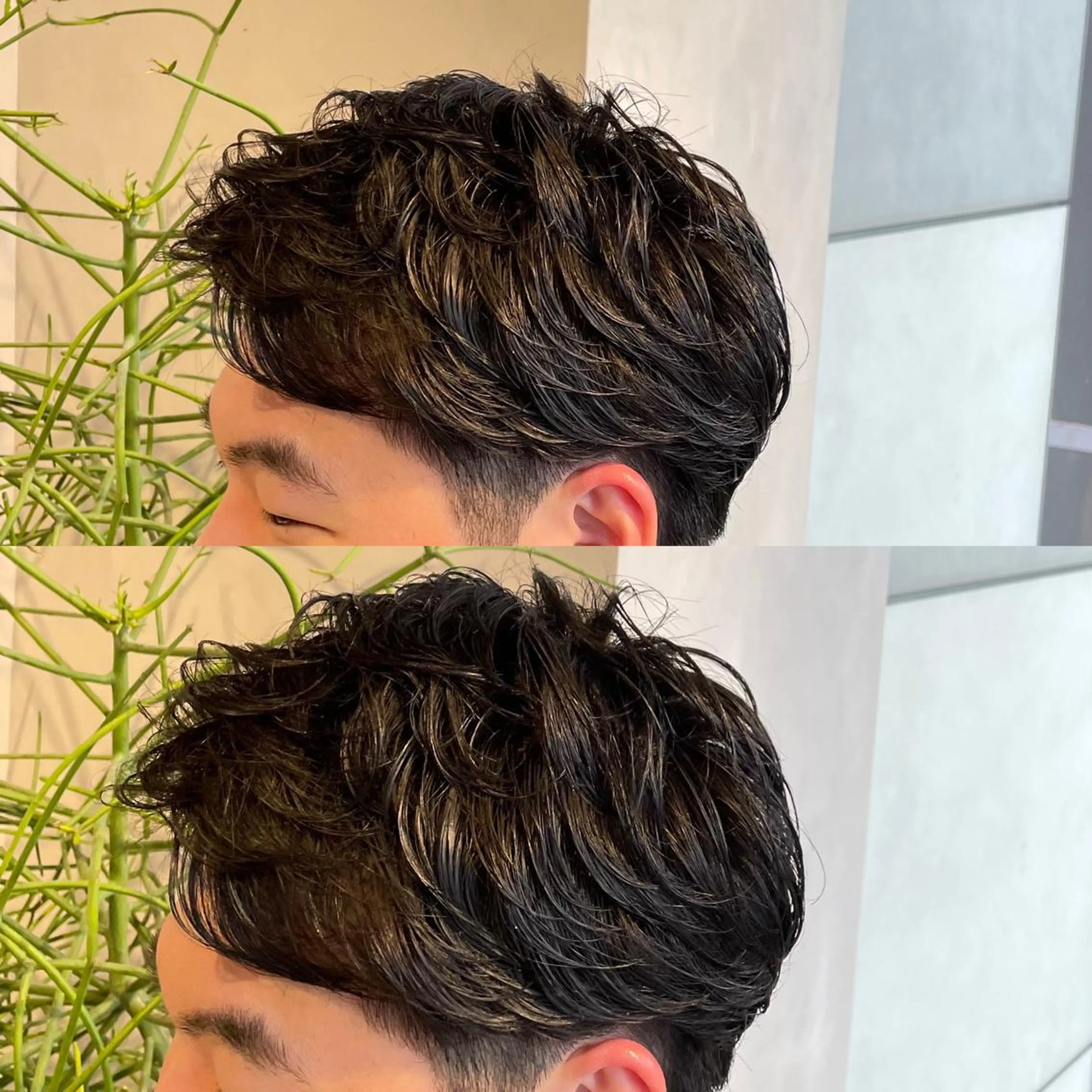 【MEN'S】カット+ケアパーマ+トリートメントの写真