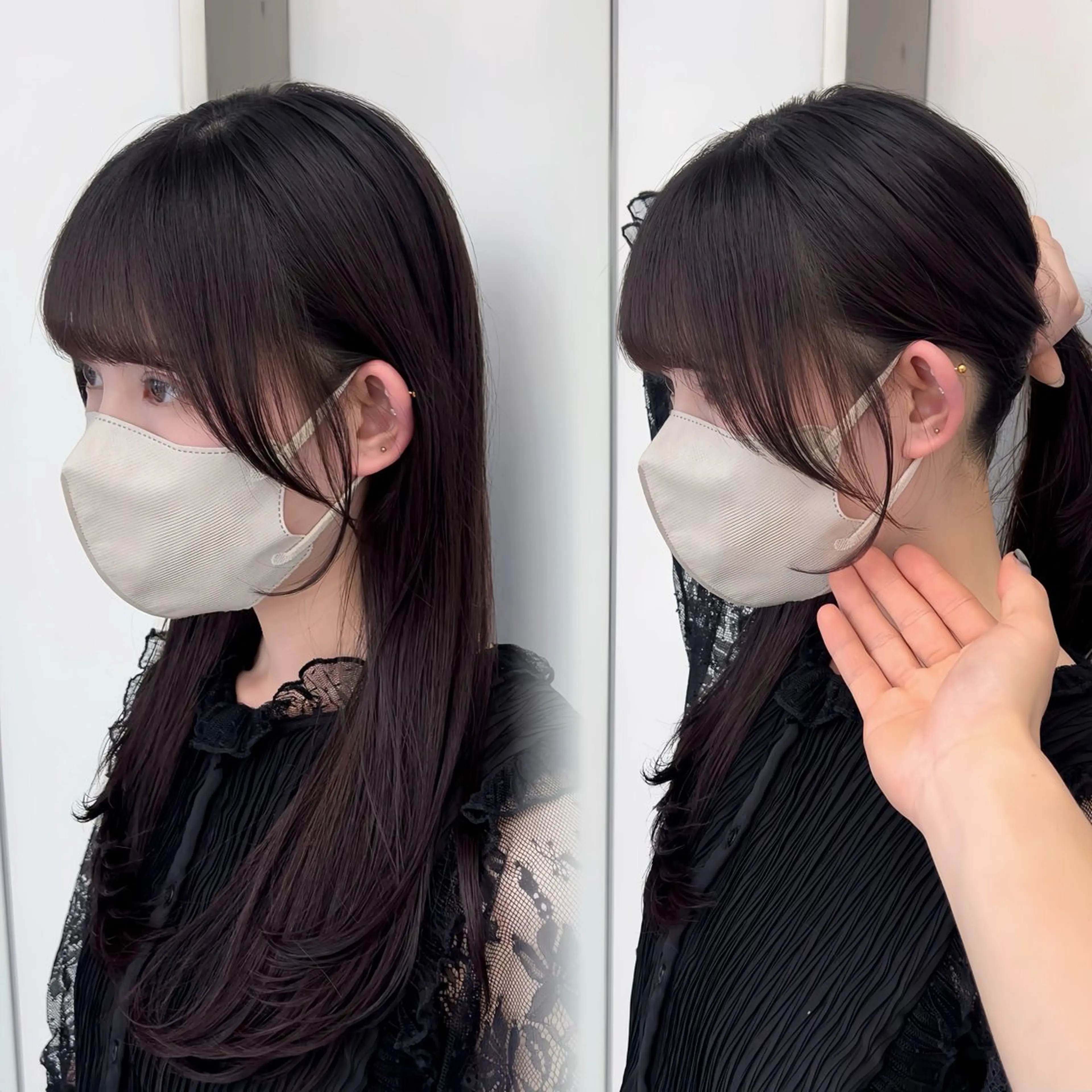 ロング 小顔カット ボブ特化 似合わせヘア/かずきのヘアスタイル