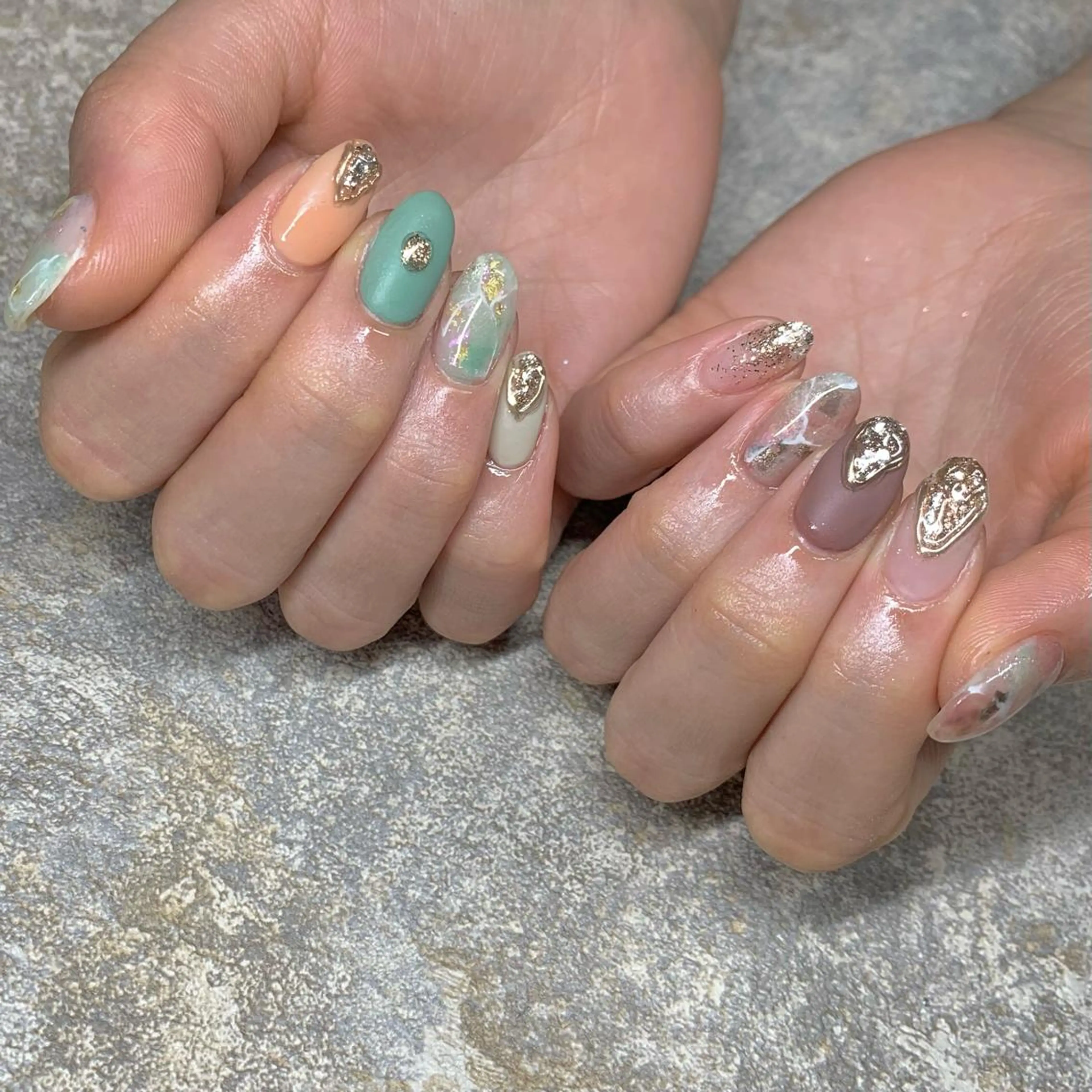 ネイル Nes.nail所属・🌼Nomura Yuko🌷のネイルデザイン