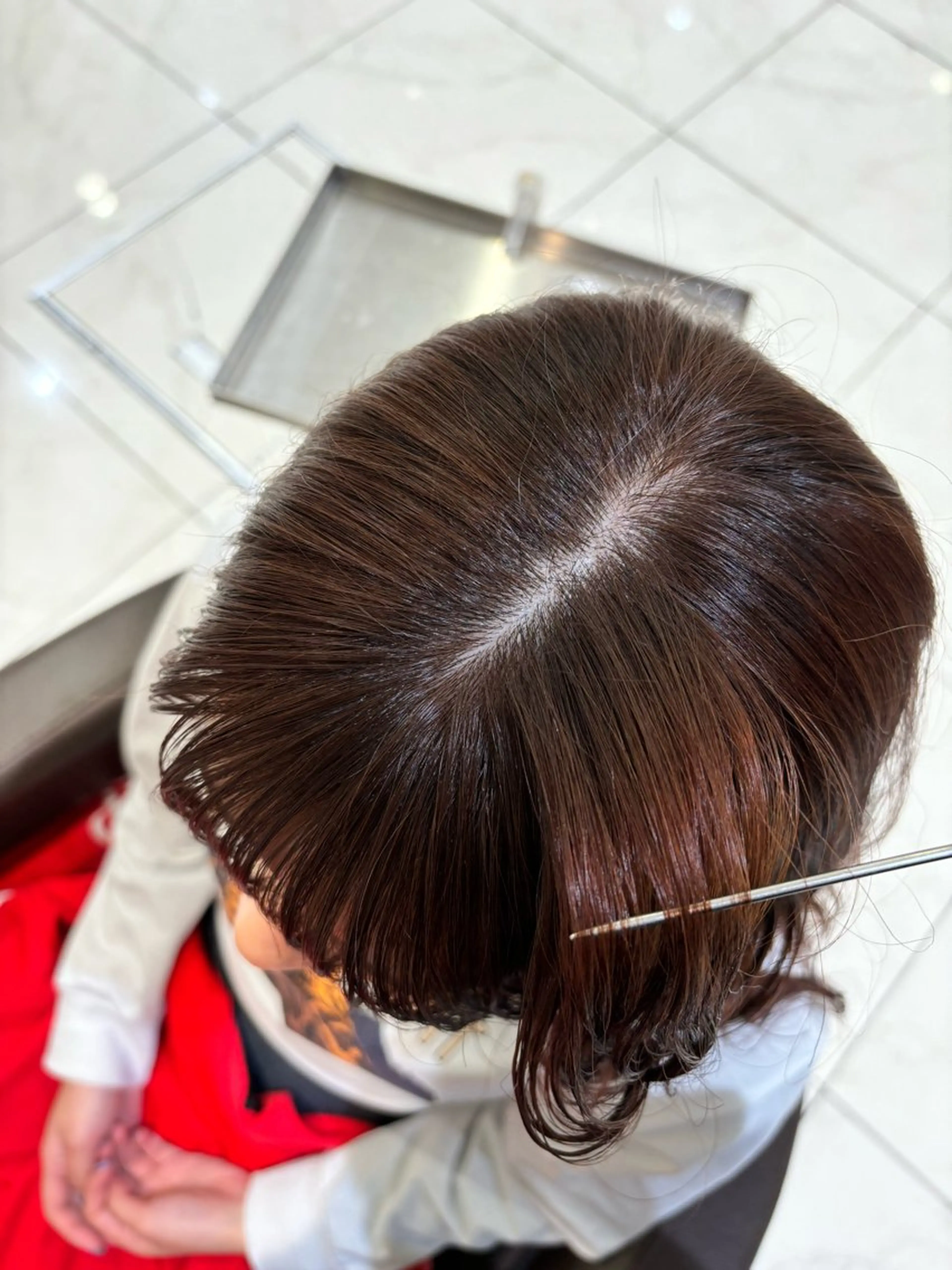 ロング 山本 侑平のヘアスタイル