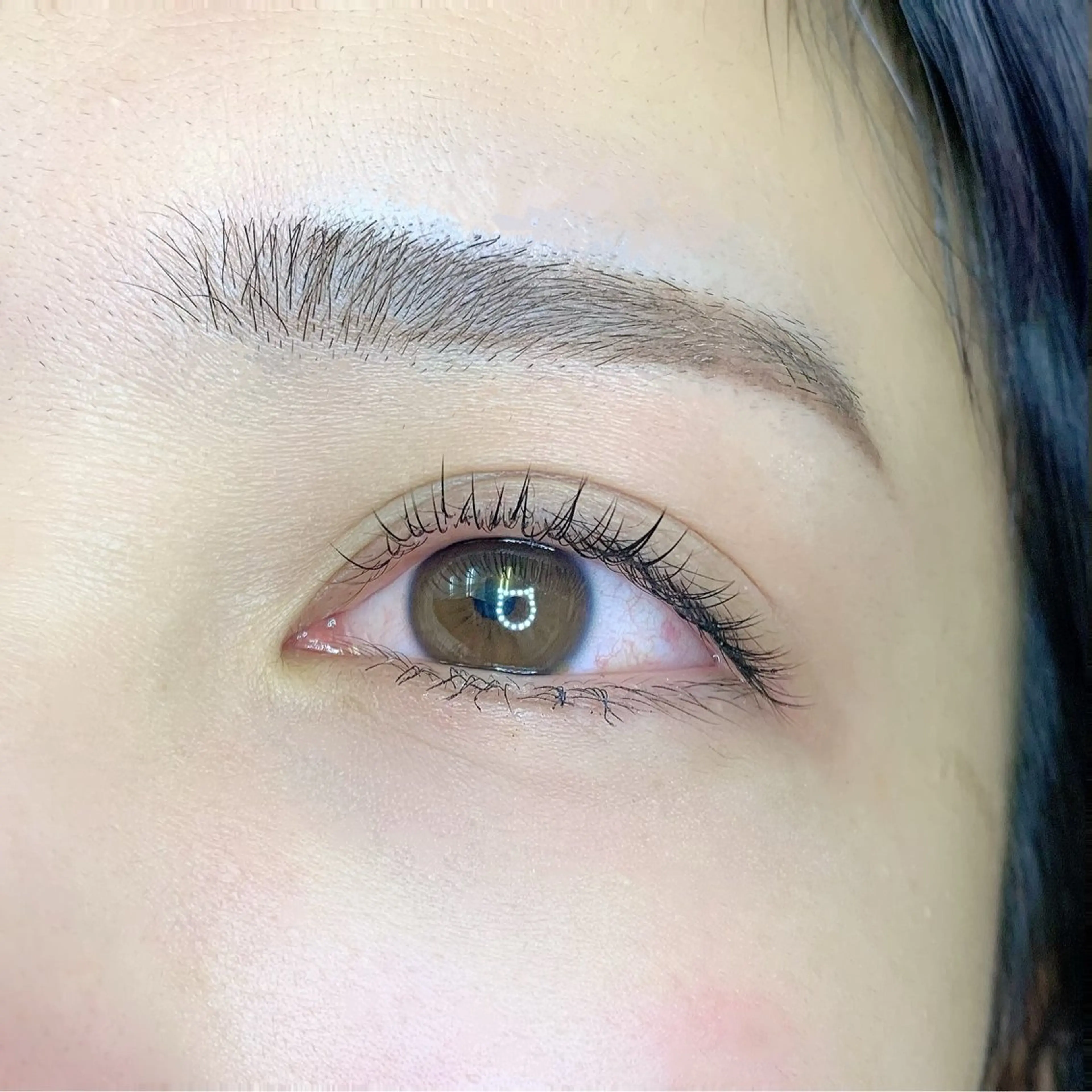 マツエク・マツパ Cカール フラットラッシュ ナチュラル RICO /ヘアセット・まつげのヘアスタイル