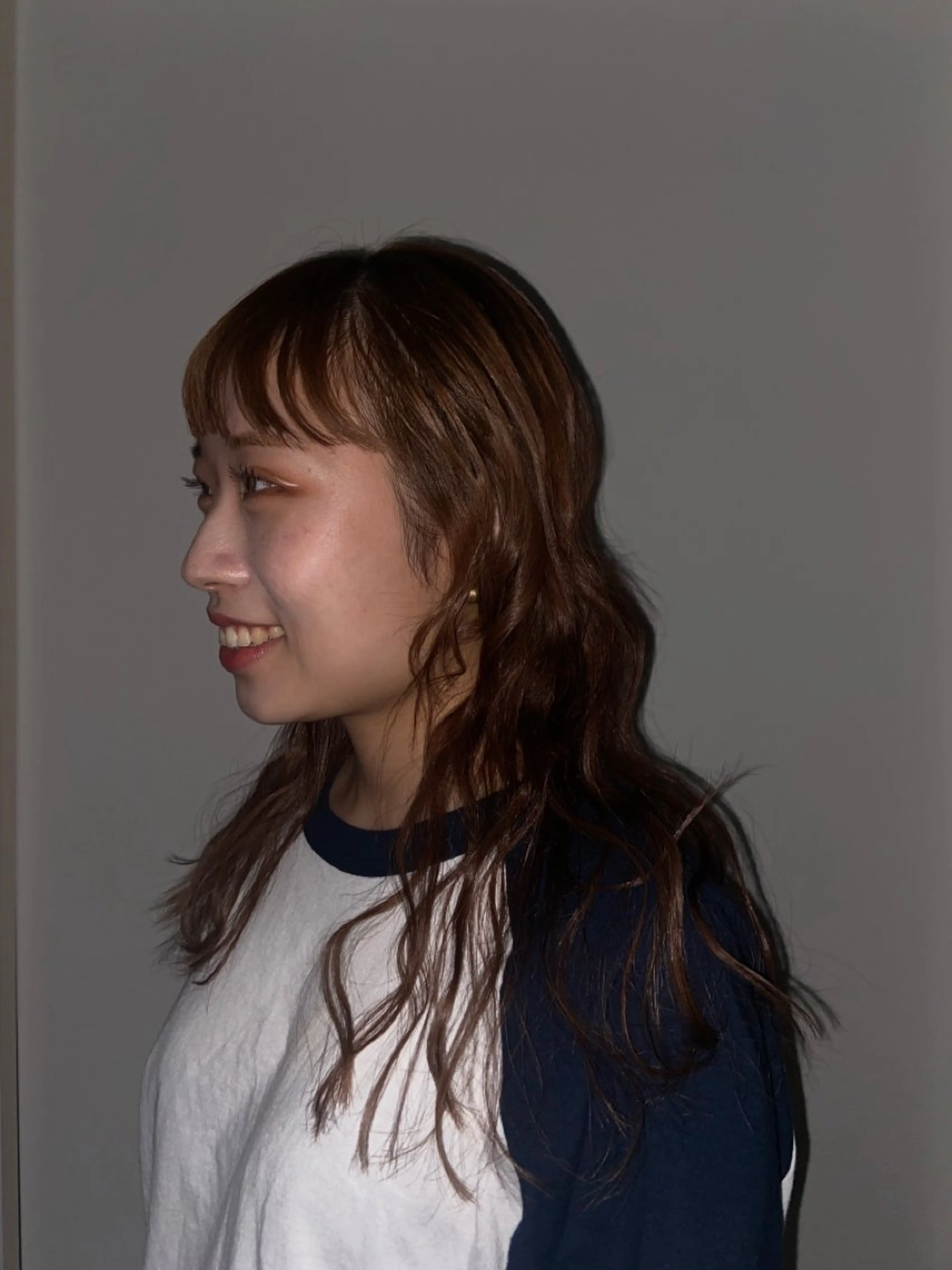 カラー ブラウンカラー 本田 聖のヘアスタイル