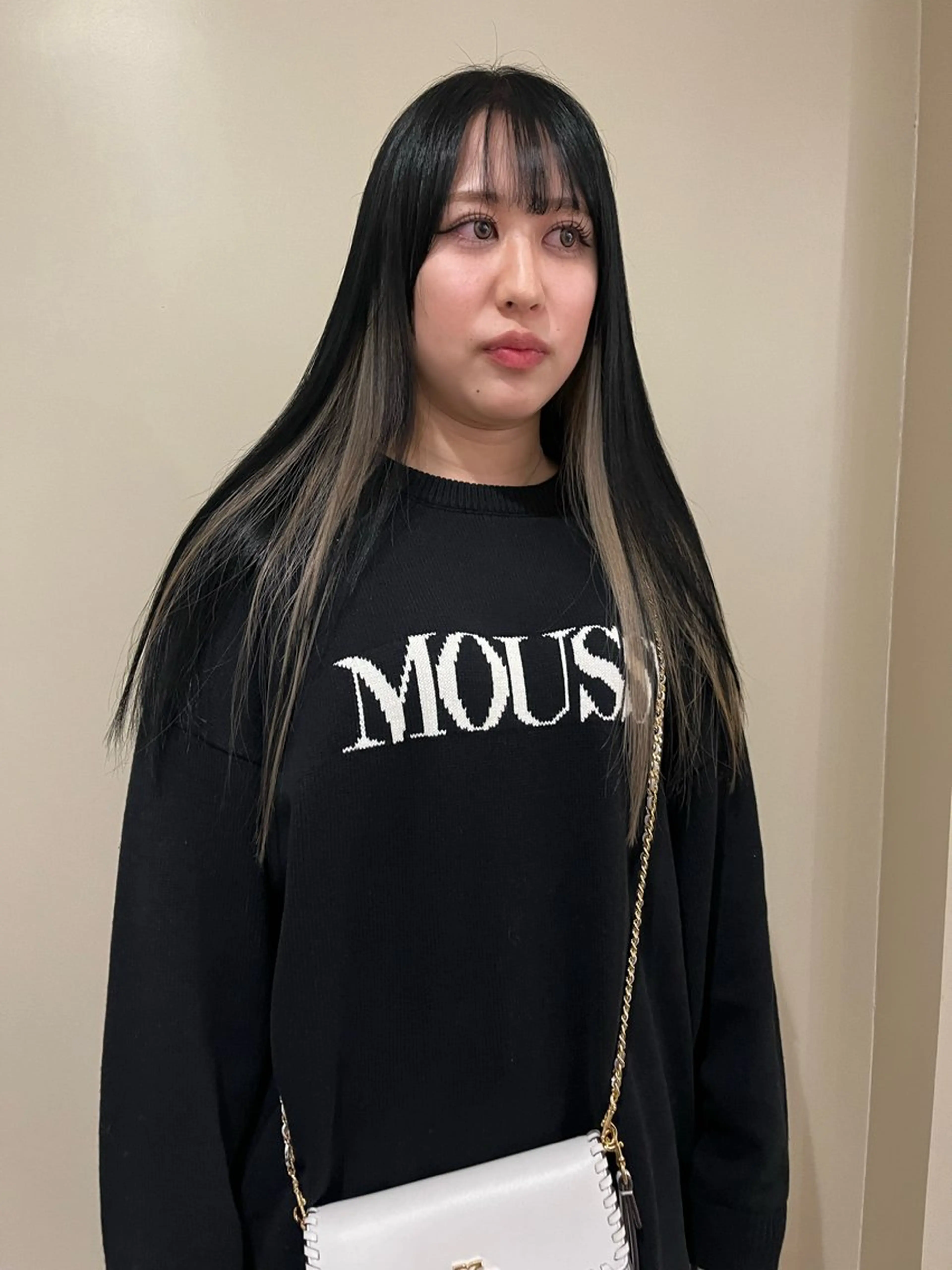 ロング カラー ブリーチ インナーカラー アイブロウリフト/ 髪質改善カラー/みわの眉毛・アイブロウイメージ