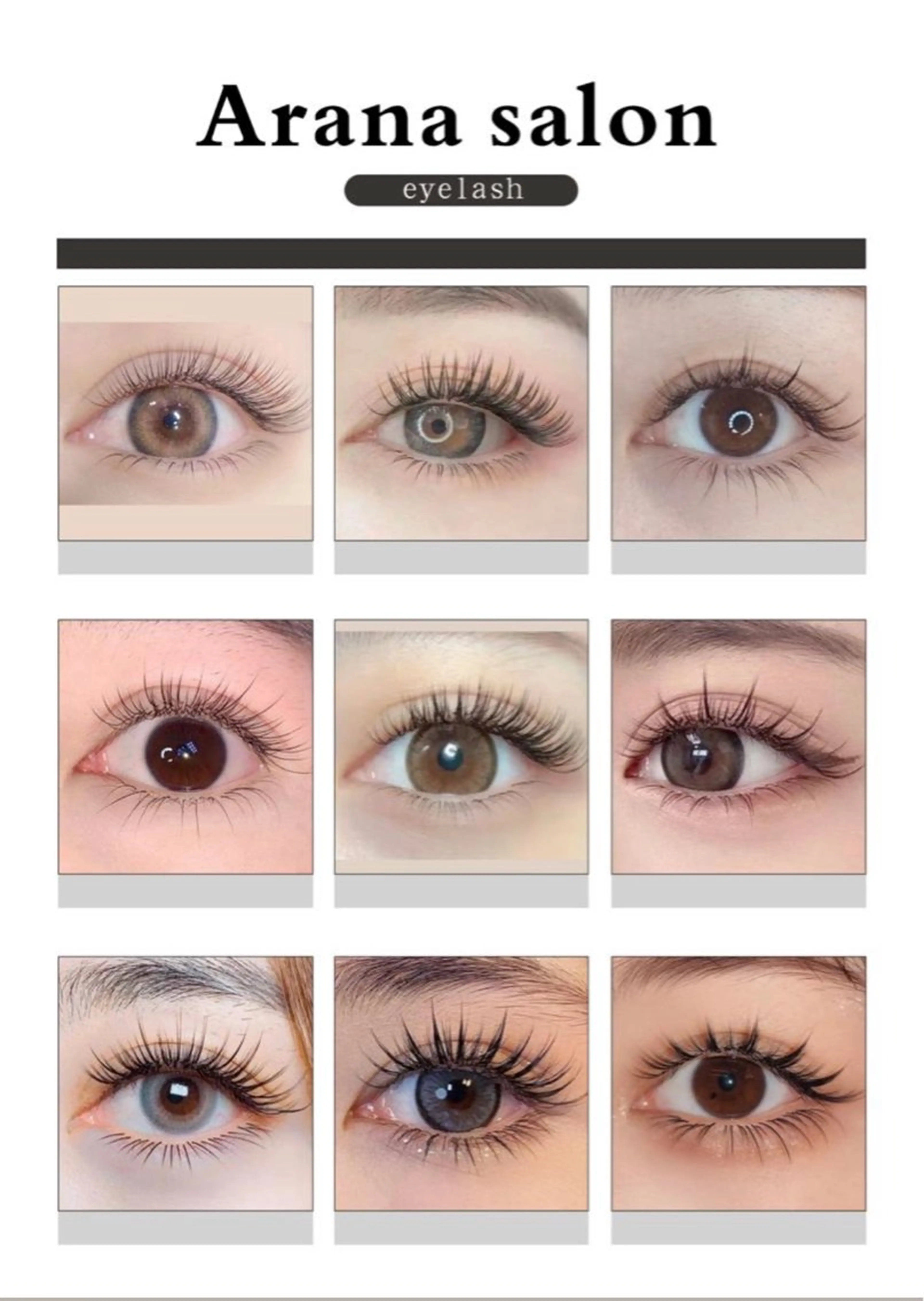 マツエク・マツパ Arana池袋 Ayumi🦋のマツエク・マツパデザイン