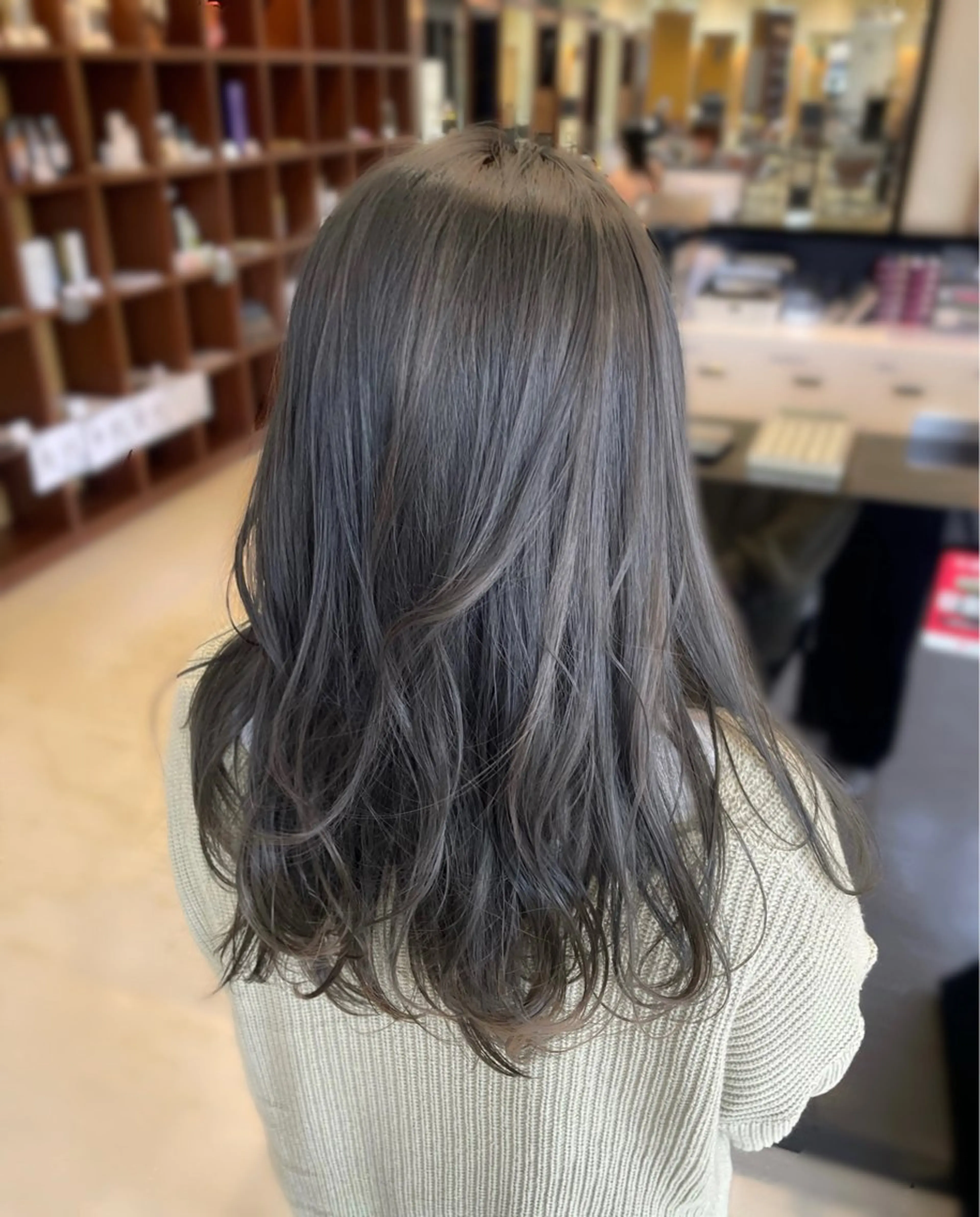 ミディアム カラー ヘアカラー 辻 那美樹/似合わせ ヘア/髪質改善のヘアスタイル