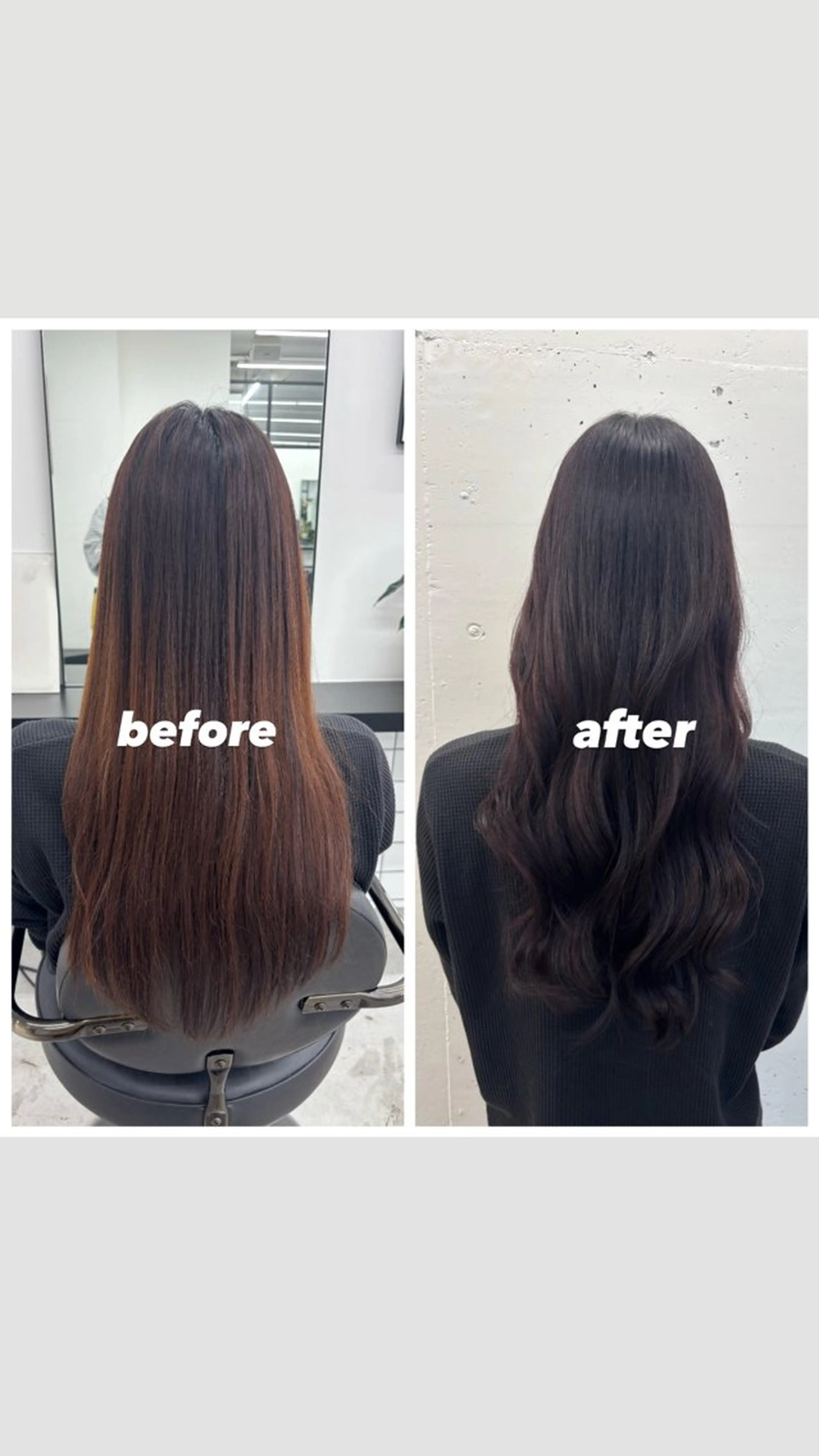 ロング カラー 黒髪 ラベンダーカラー カット ヘアカラー トリートメント 🌼あいり🌼 JILLSTUDIOのヘアスタイル