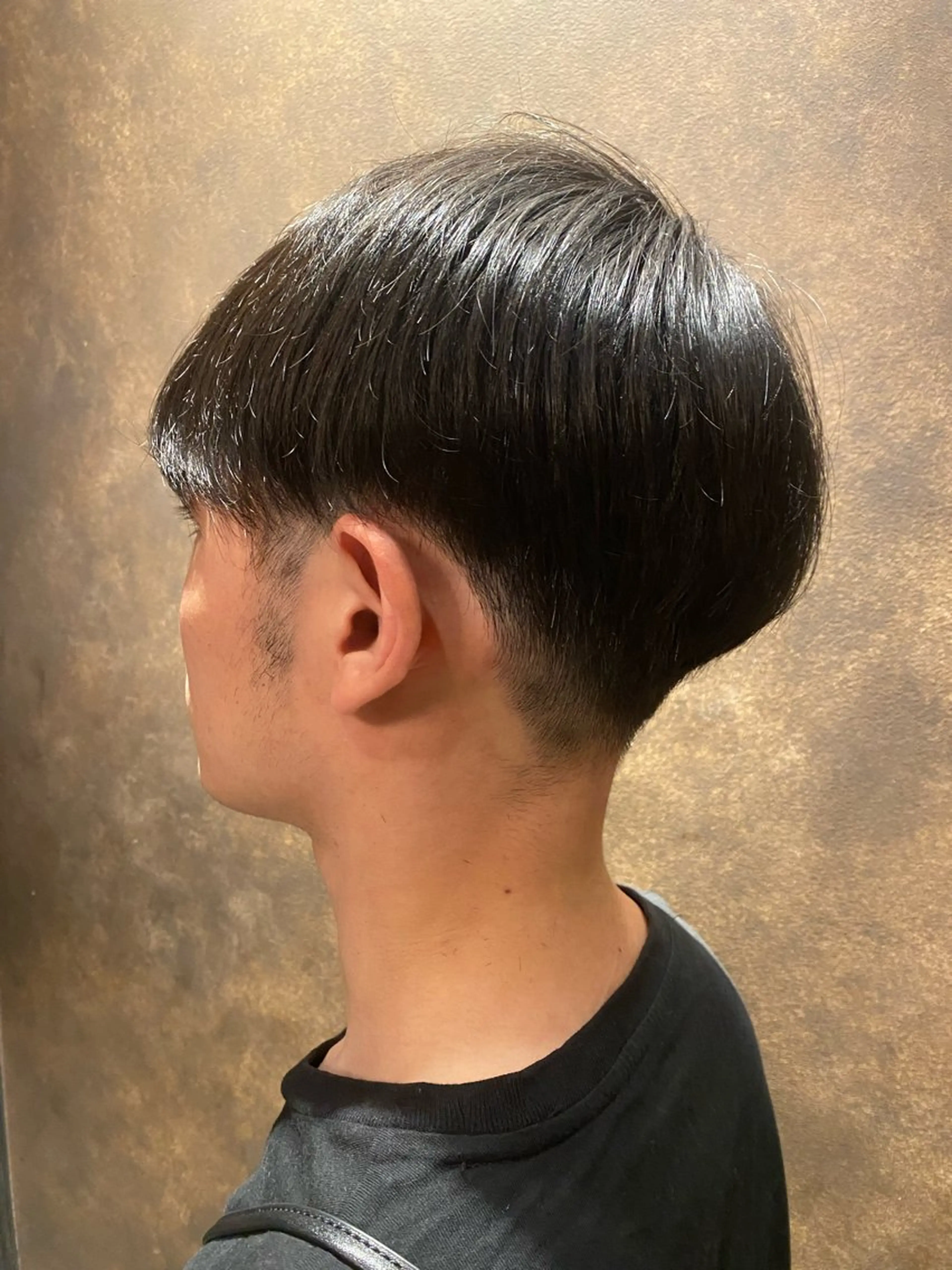 ショート メンズ マッシュ ショートヘア カット トリートメント 韓国ヘア/銀座/艶髪 /MINX/ウチダのヘアスタイル