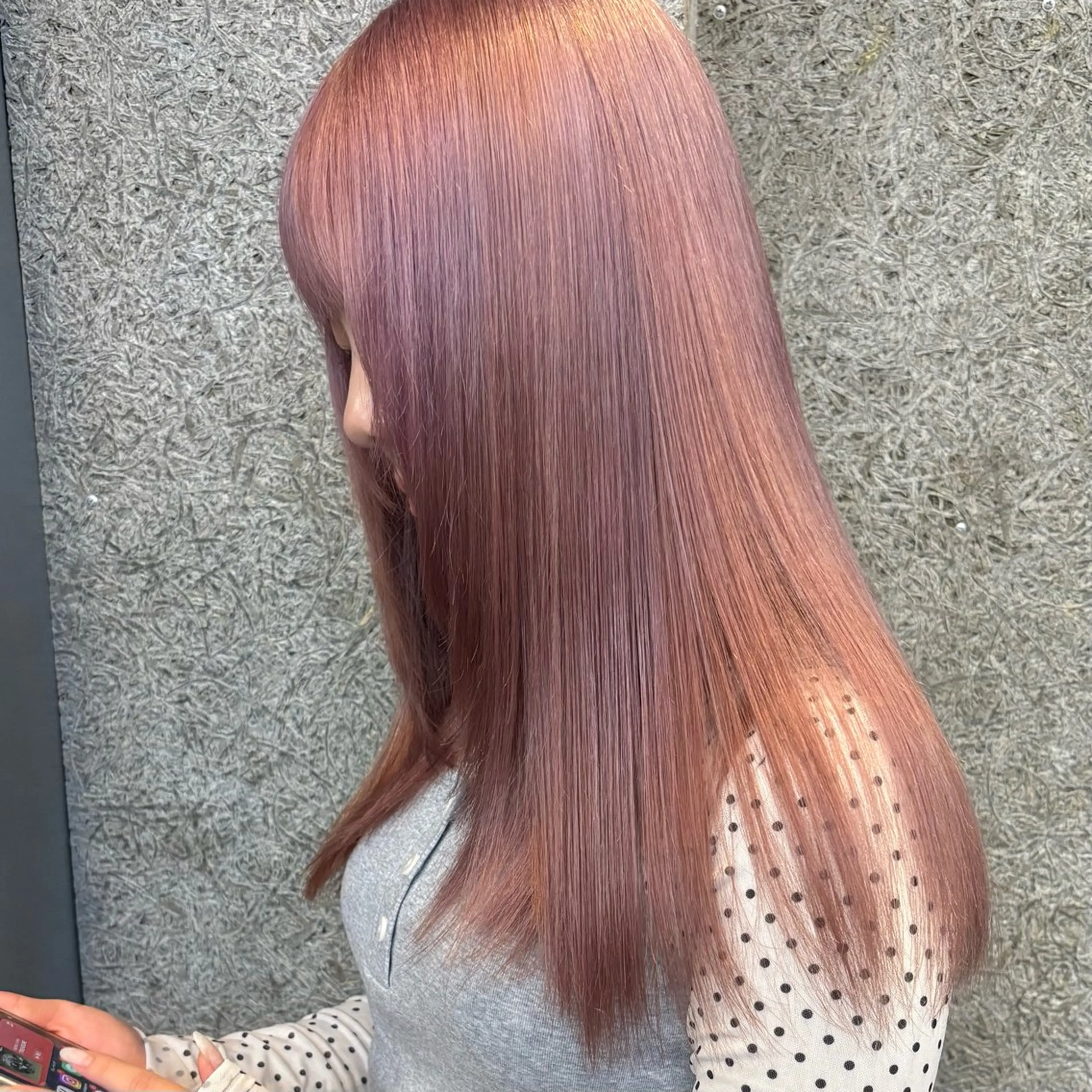 ロング カラー ヘアアレンジ ヘアカラー ブリーチカラー特化 🥣/渡邉日向のヘアスタイル