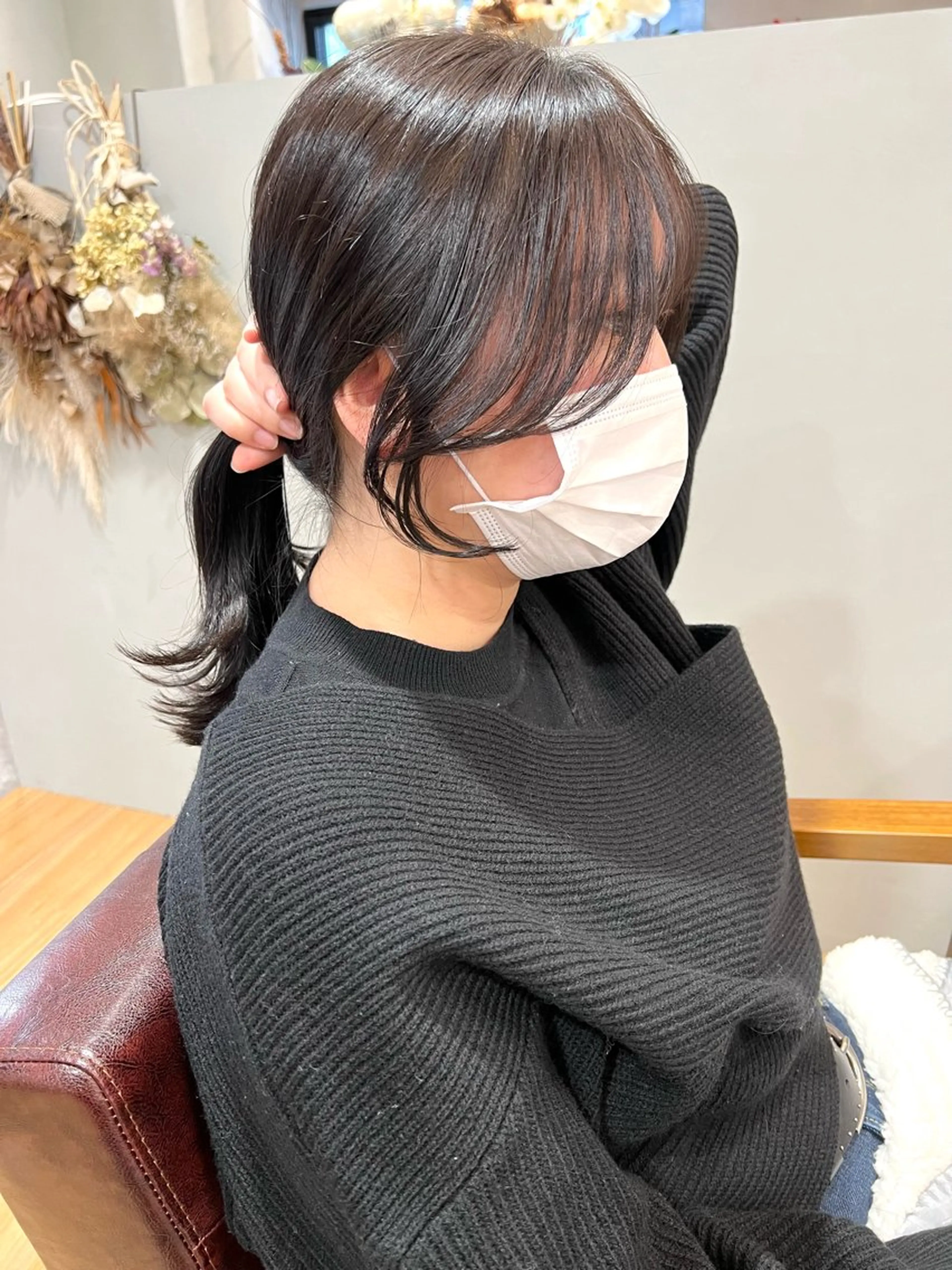 セミロング カット ヘアカラー トリートメント vince. moekoのヘアスタイル