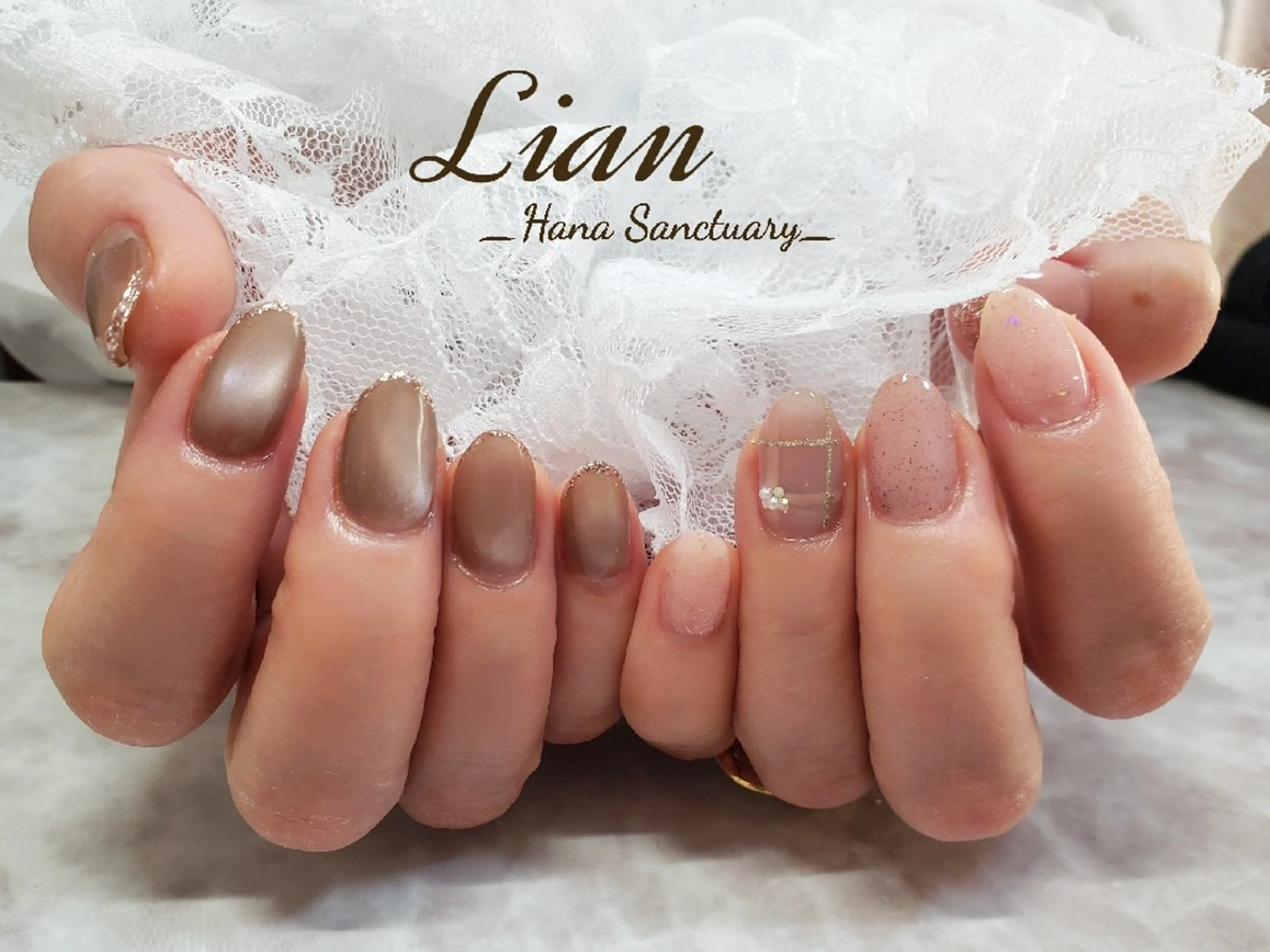 ネイル Nail Salon Lian所属・Lian_ hanaのネイルデザイン