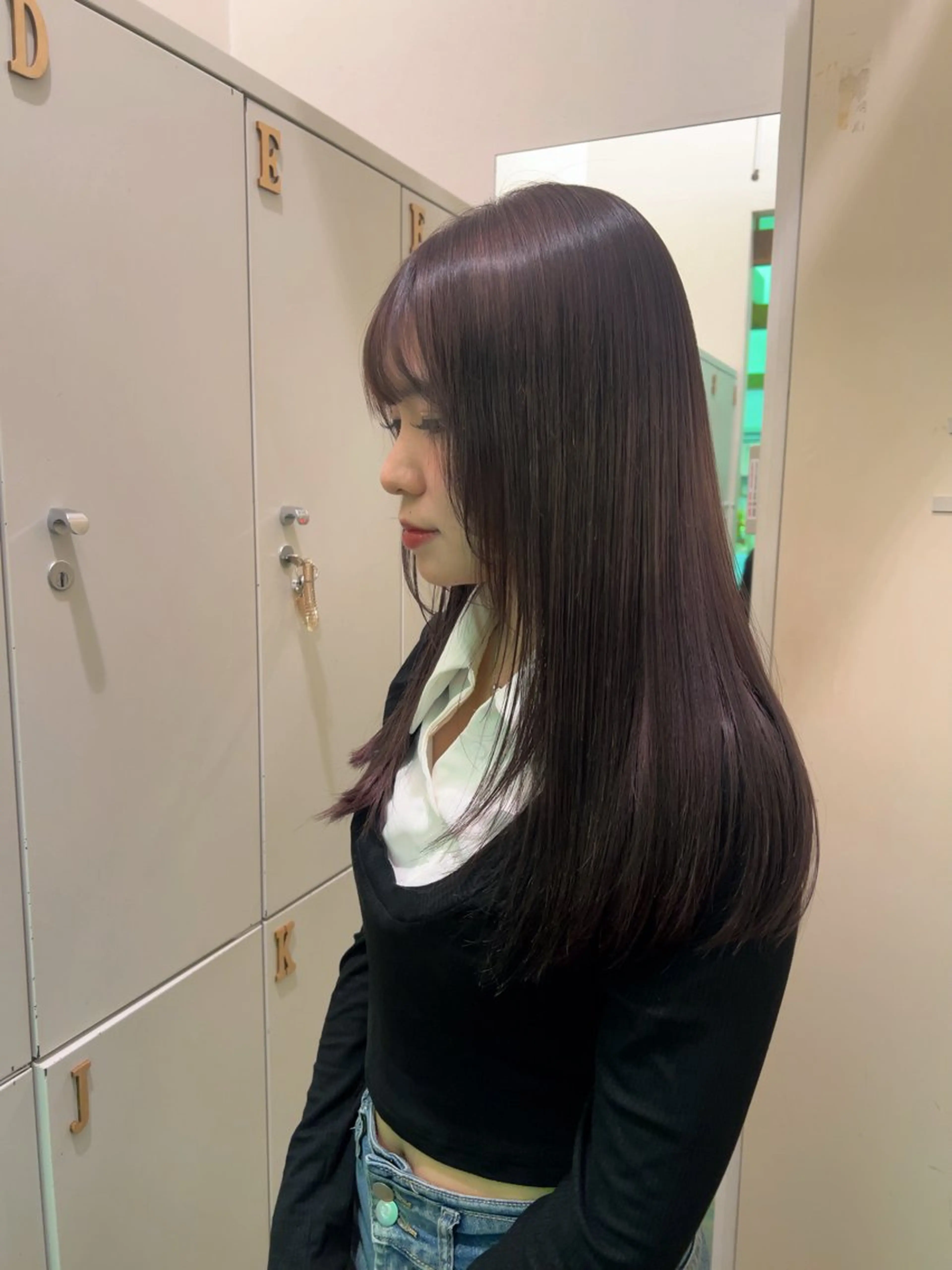 ロング ハイトーンカラー/エ クステ/デザインのヘアスタイル