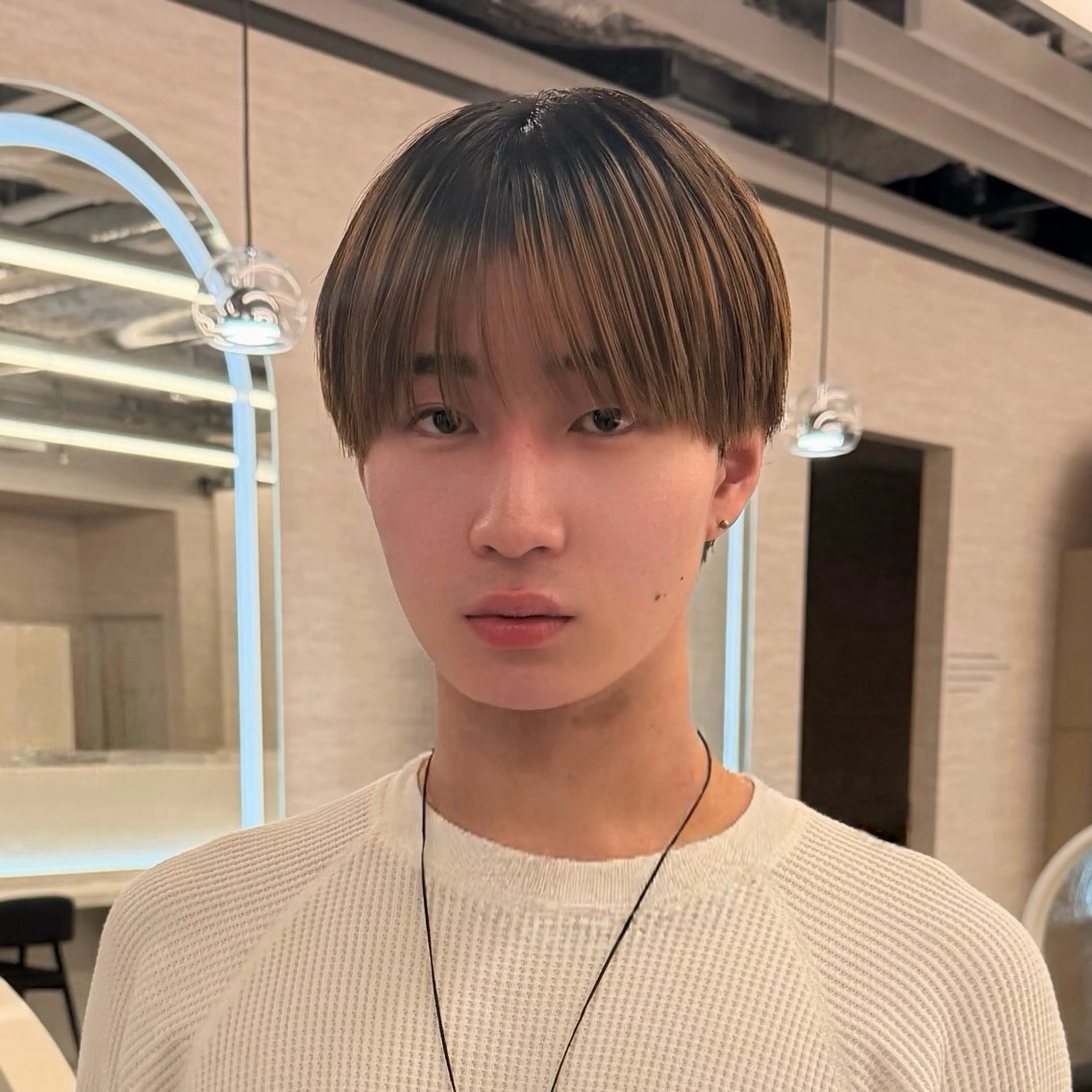 メンズ メンズ韓国風 カット 韓国メンズヘア☆ 韓国ボブYUTOのヘアスタイル