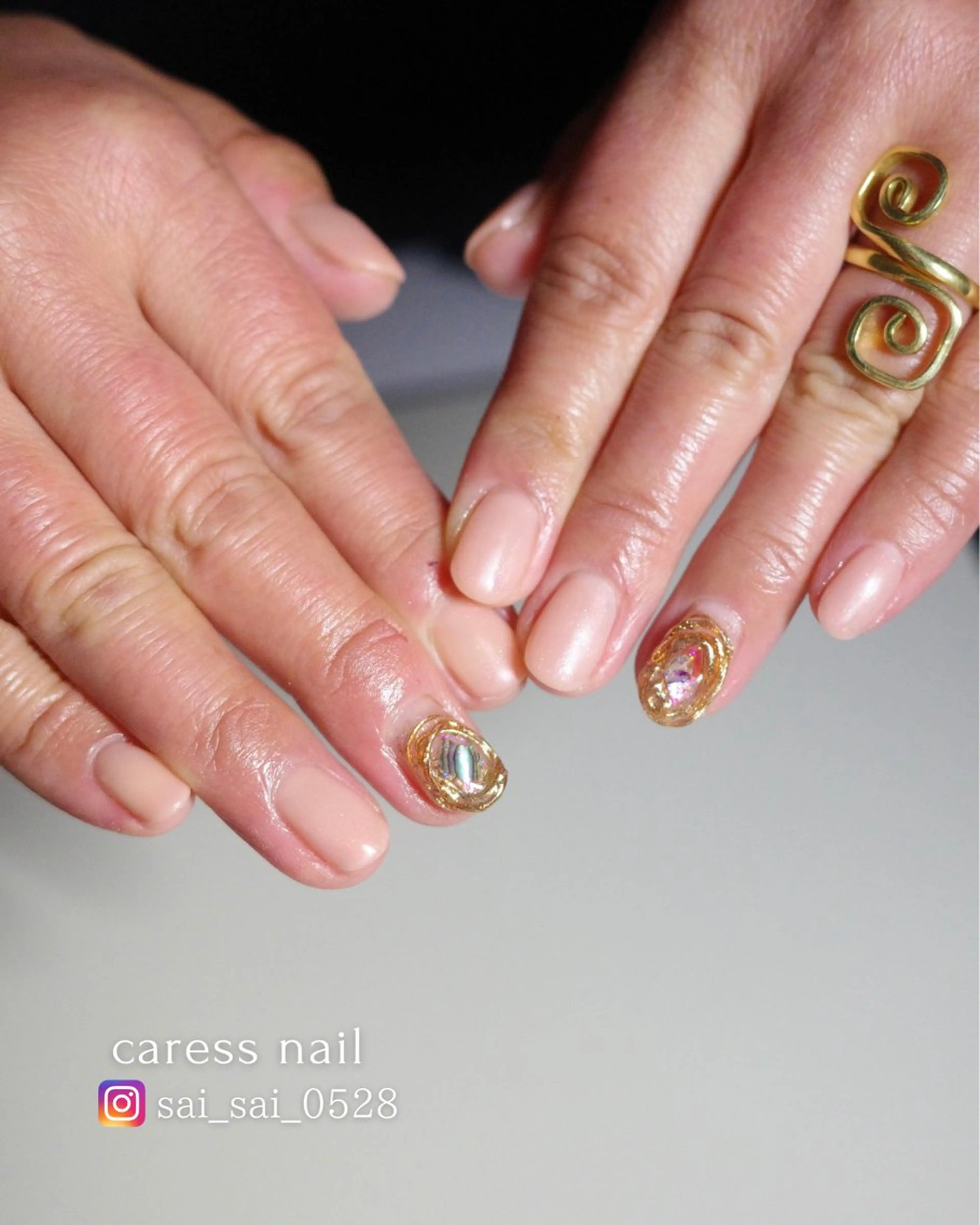 ネイル caress  nail カレスネイル　代々木上原所属・カレスネイル さいのネイルデザイン