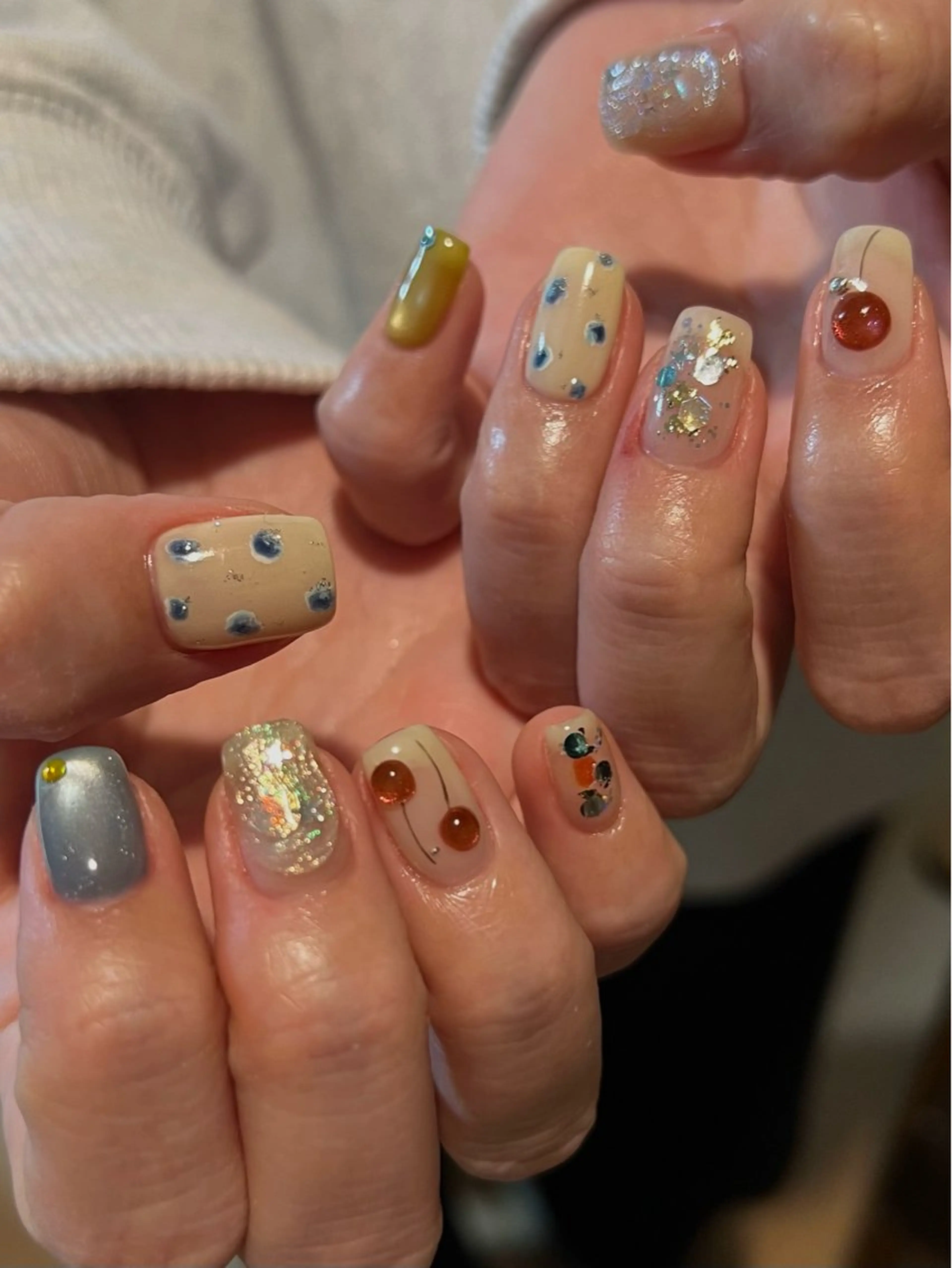 ネイル 春ネイル kuga amiのネイルデザイン