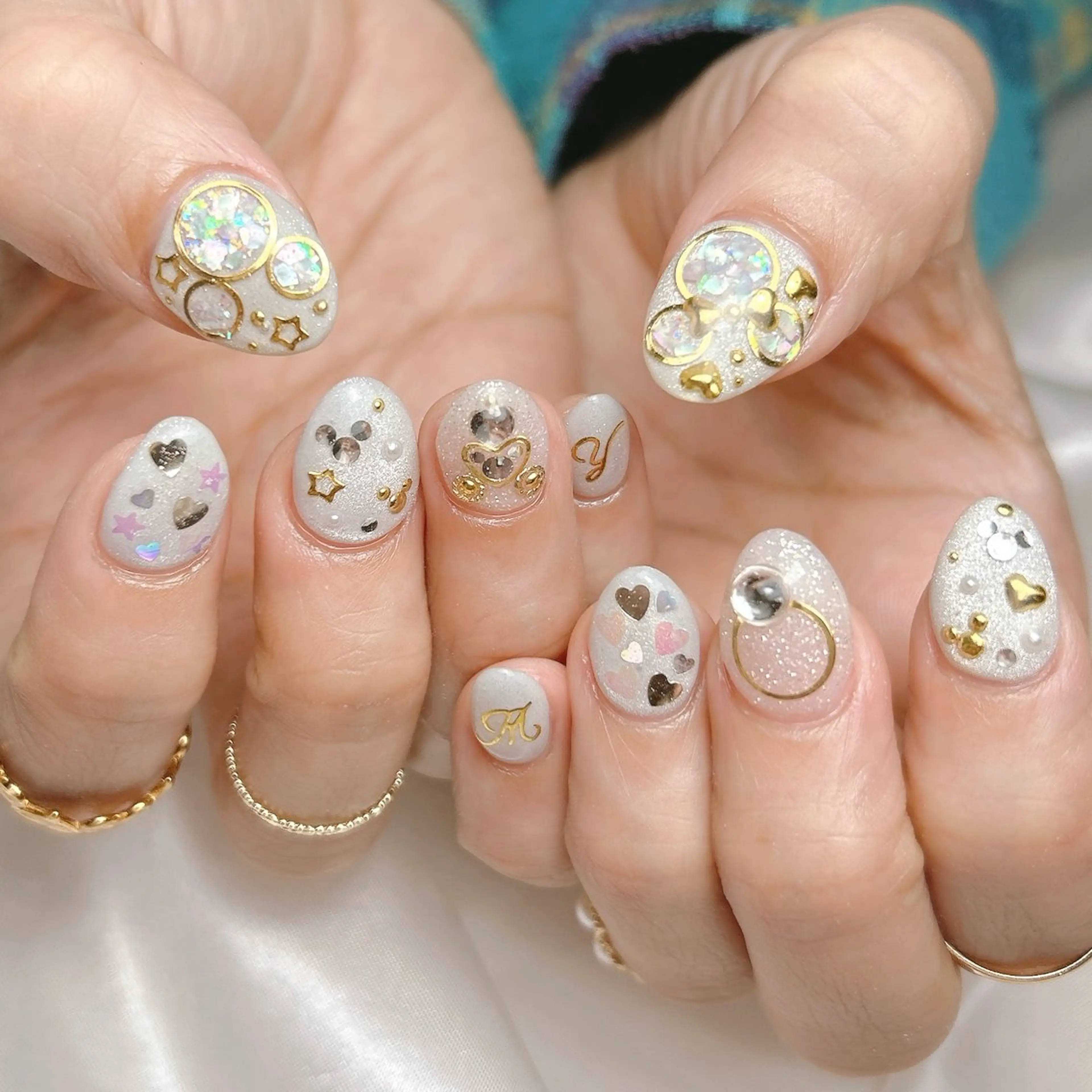 ネイル ブライダルネイル ハンドネイル junna 金山.東別院.上前津のネイルデザイン