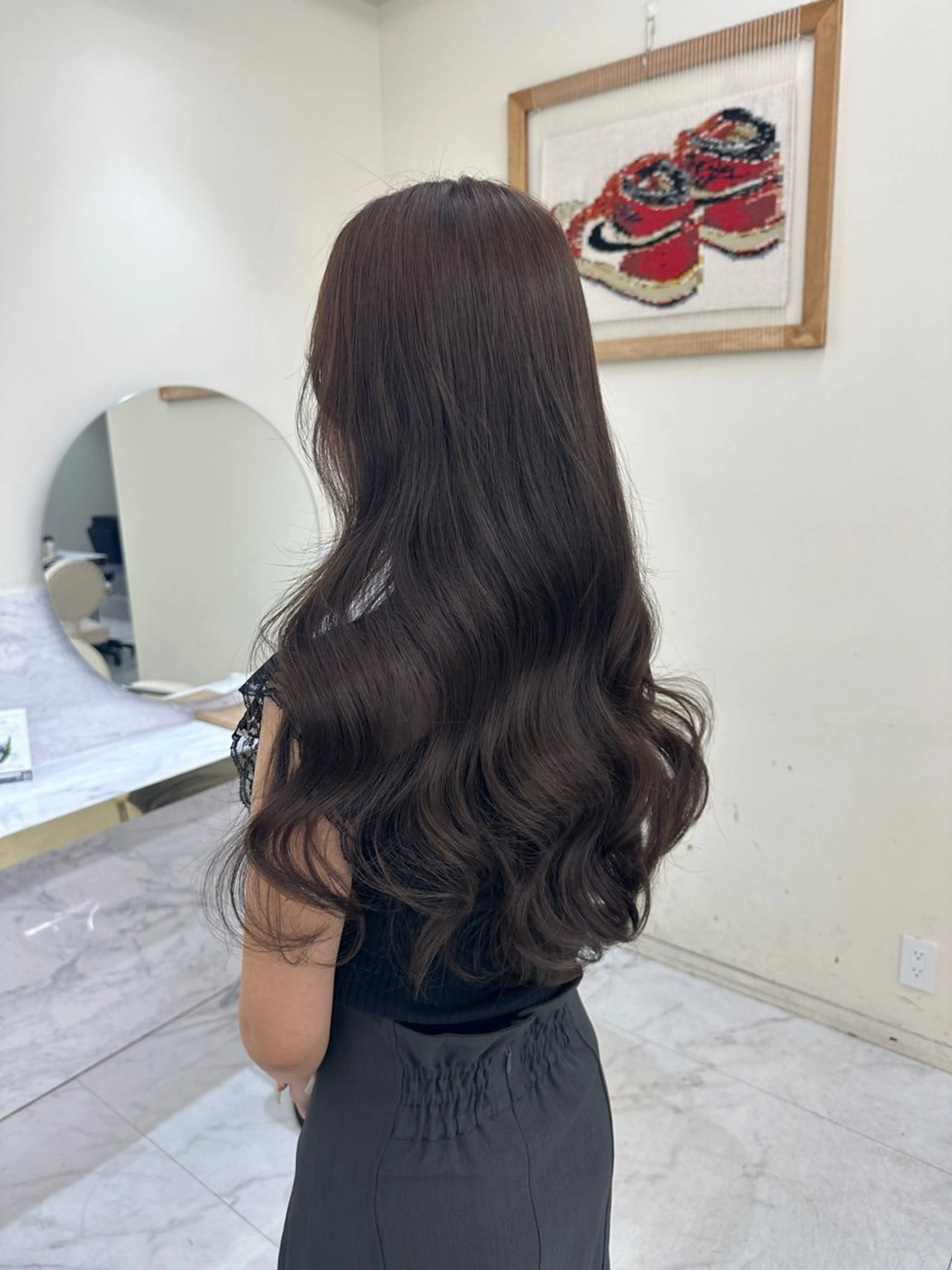 ロング 髪質改善 レイヤーカット 似合わせカット カット ヘアカラー トリートメント 似合わせレイヤーカッ ト🩶瀧本美咲のヘアスタイル