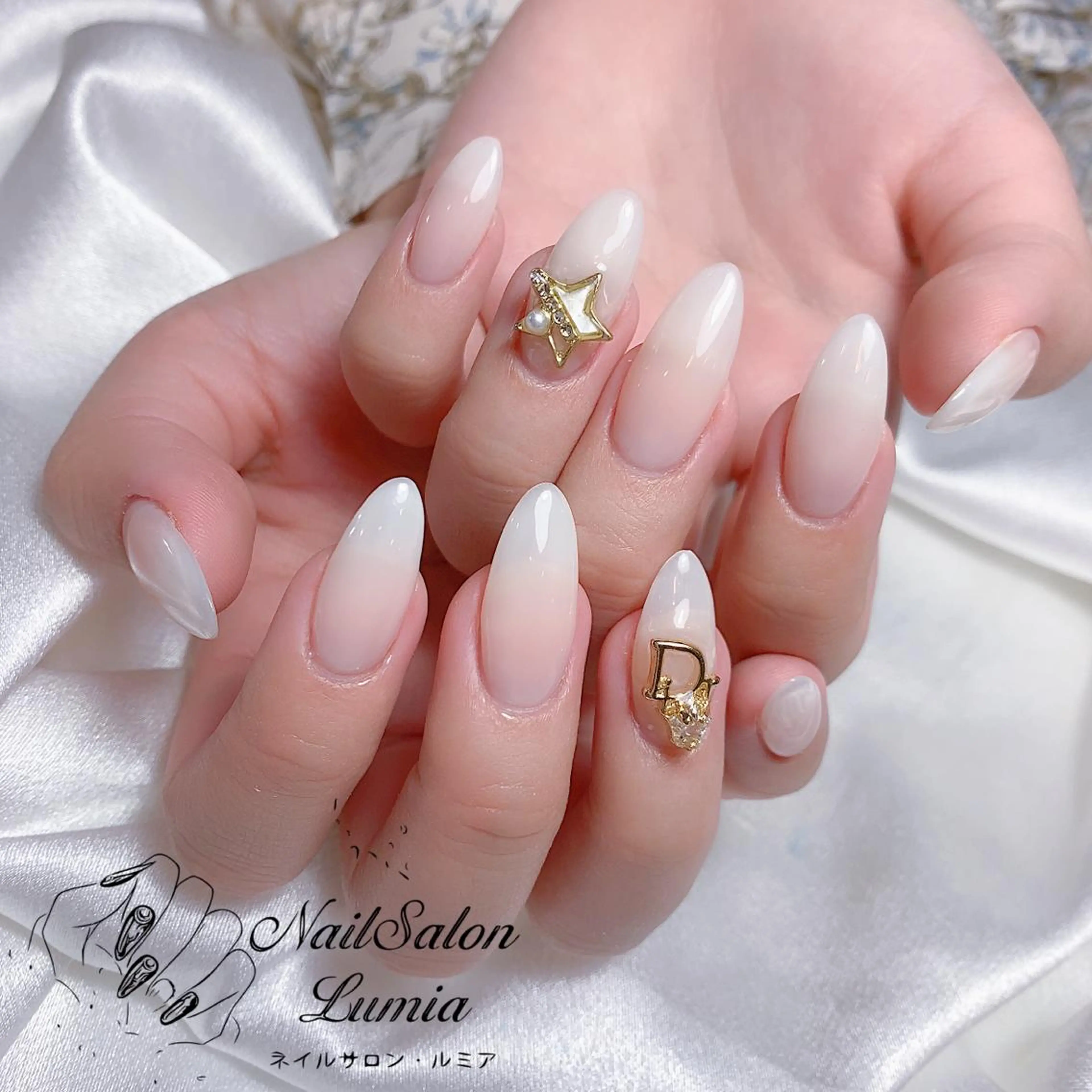 ネイル ハンドネイル ネイルサロン ルミア Lumia 店長のネイルデザイン