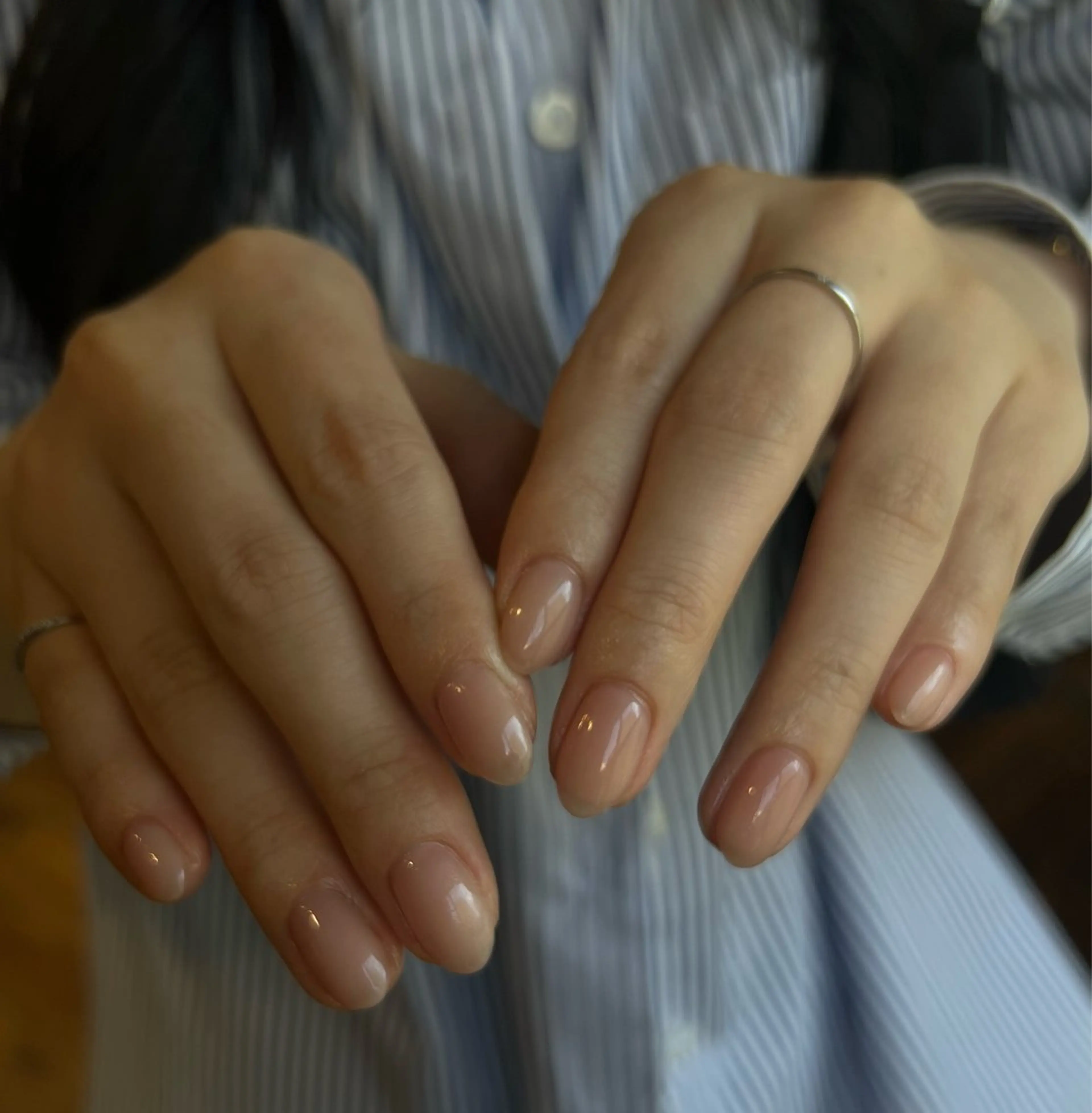 美爪✨ワンカラーネイル【甘皮ケア＋オフ無料(ジェル)】の写真