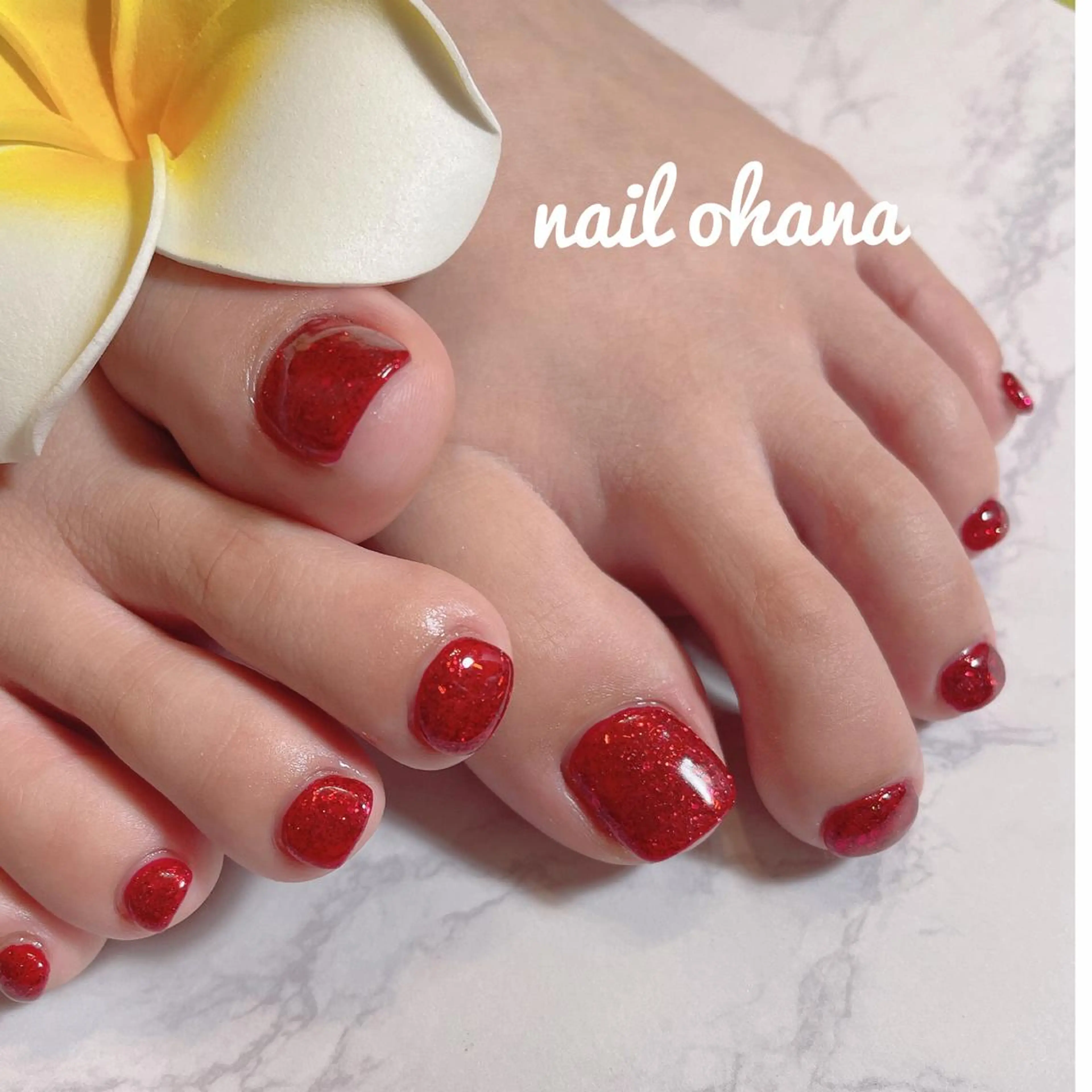 【特別🈹】 FOOT  ワンカラー　★付け替えオフ無料の写真