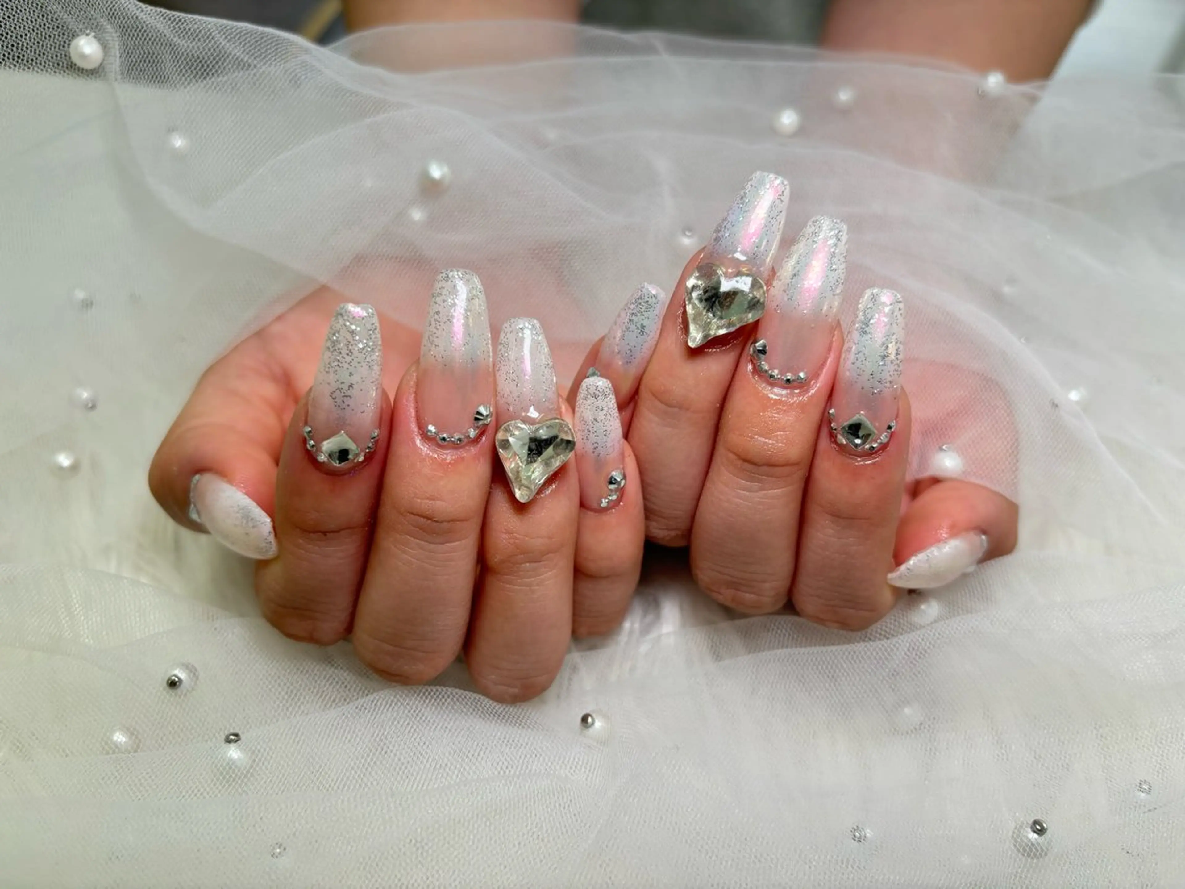 ネイル グラデーション ラメ(グリッター) ラメグラデーション SERINA NAILのネイルデザイン