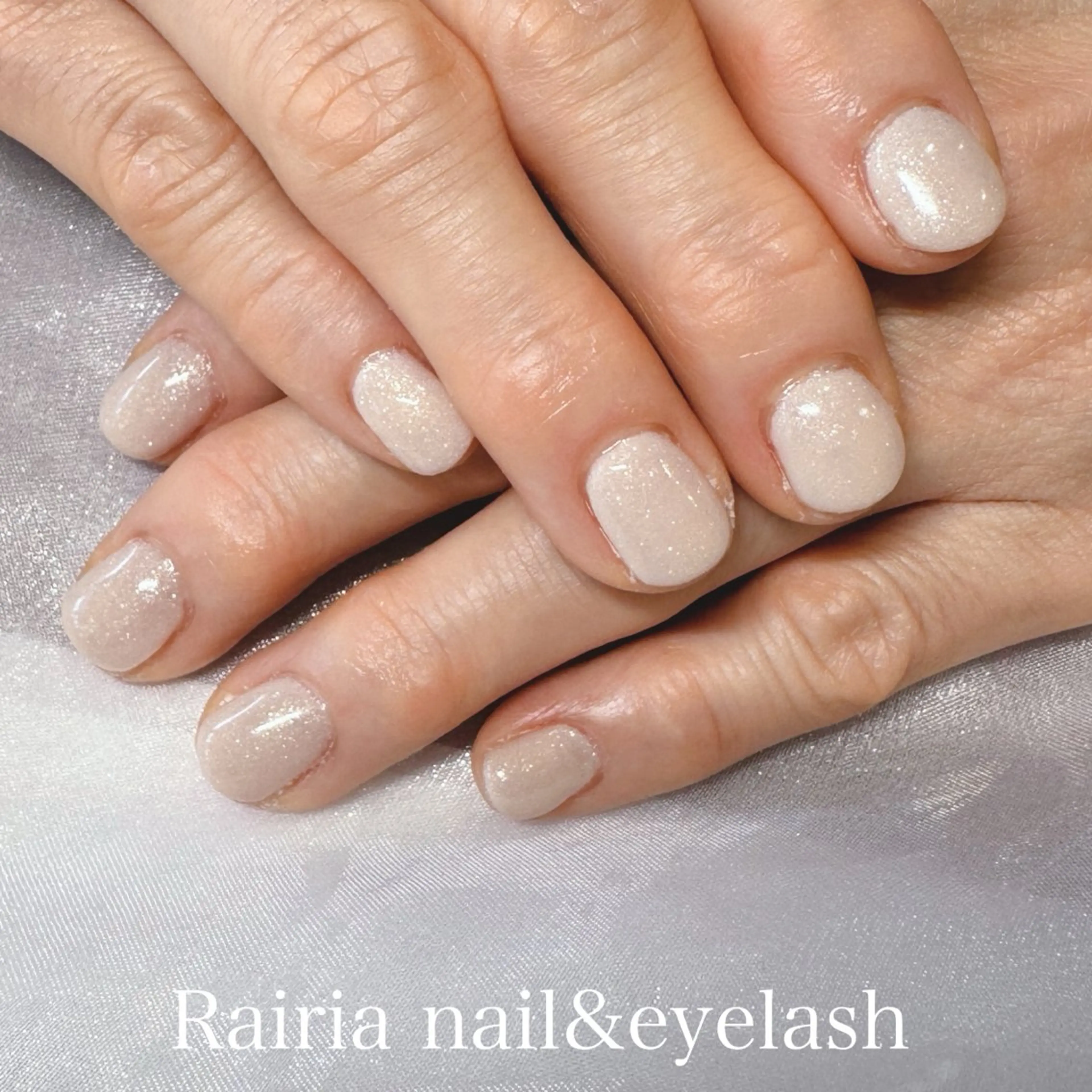ネイル ジェルネイル ワンカラーネイル パラジェル ハンドネイル Rairia nail所属・ライリアネイル Mikuのネイルデザイン