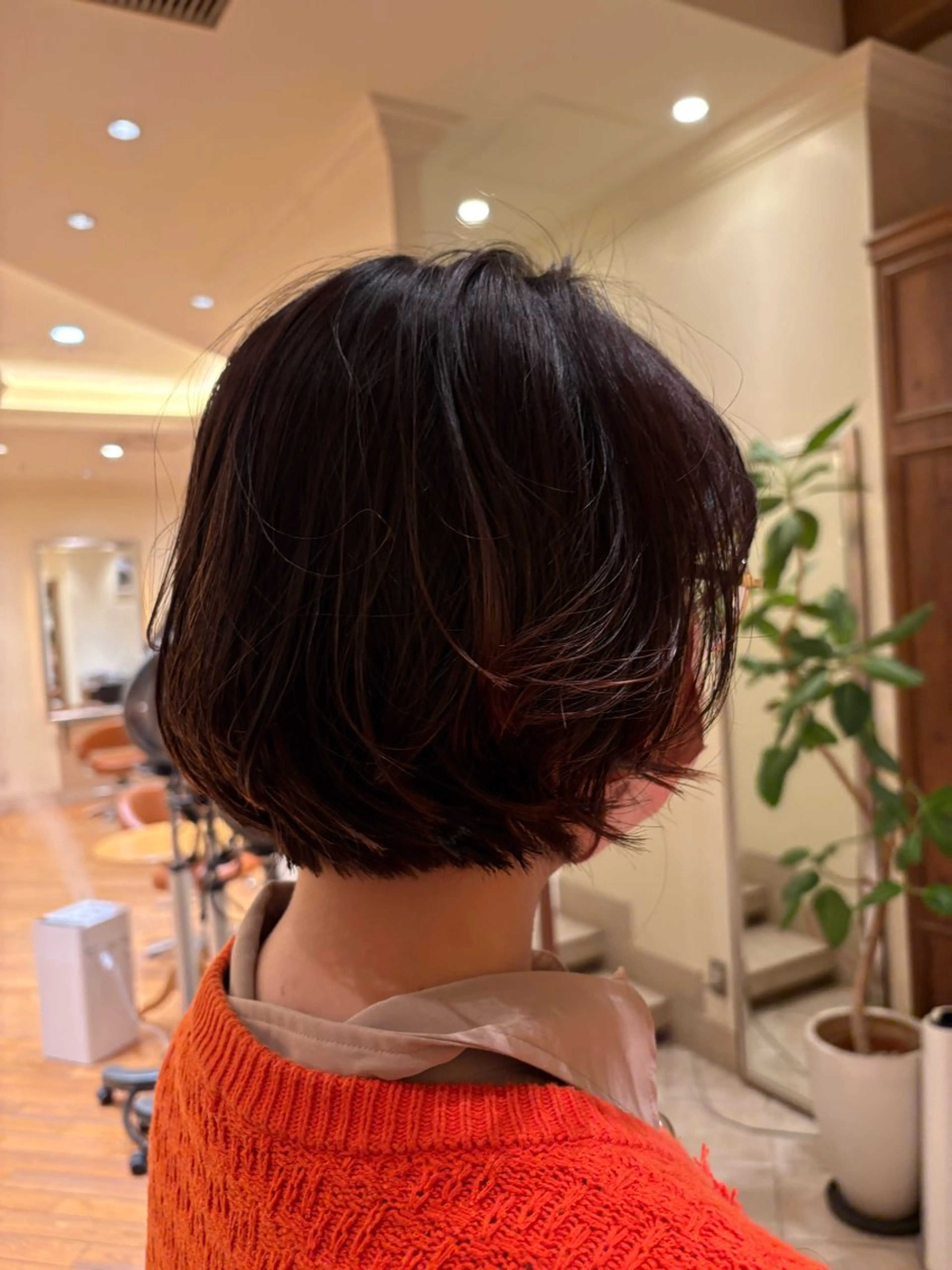 ショート 田内 満里奈のヘアスタイル